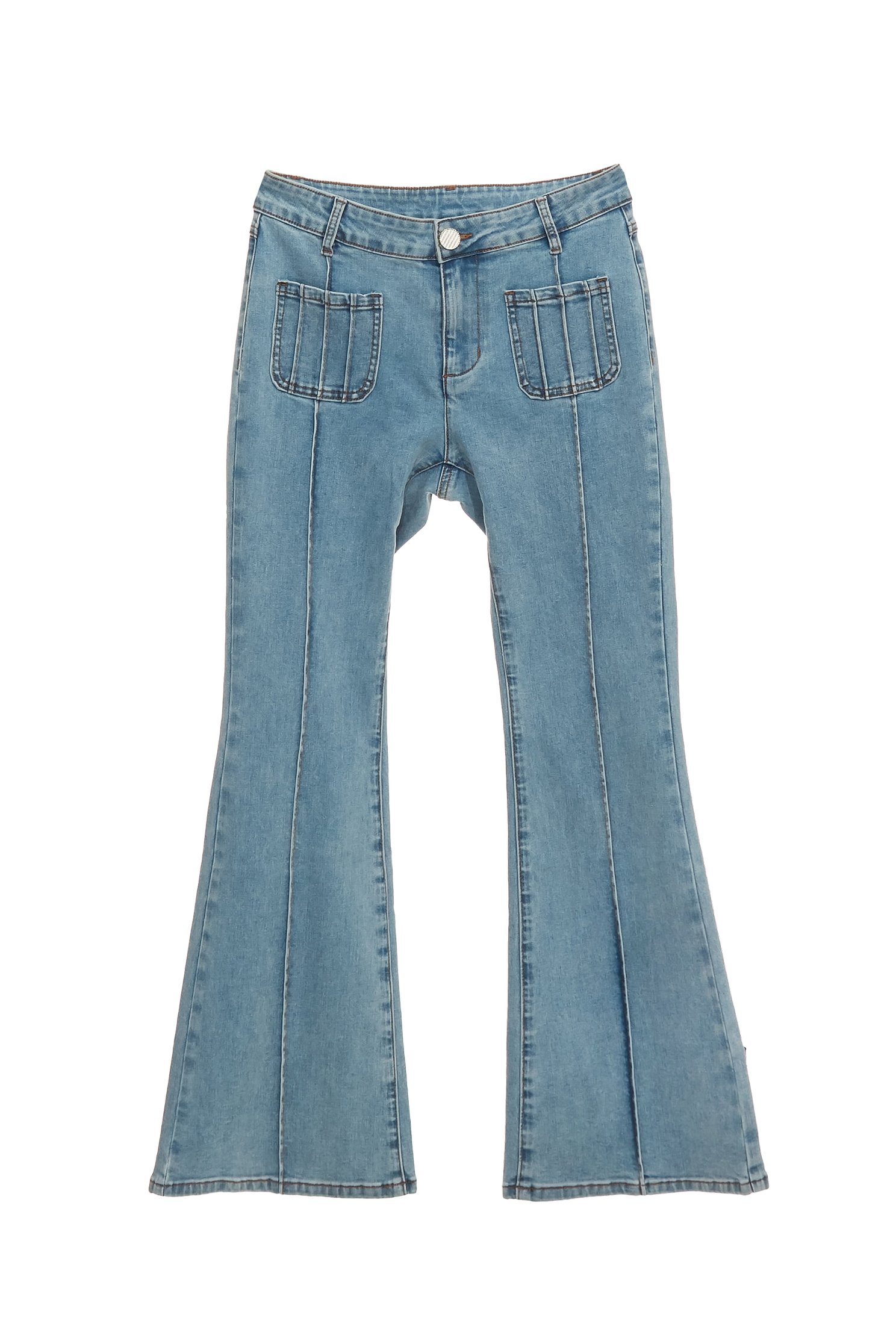 Wide Leg Basic JeansWide Leg Basic Jeans,Culottes,Denim,Denim pants,Season (AW) Look,Wide-leg jeans,Pants