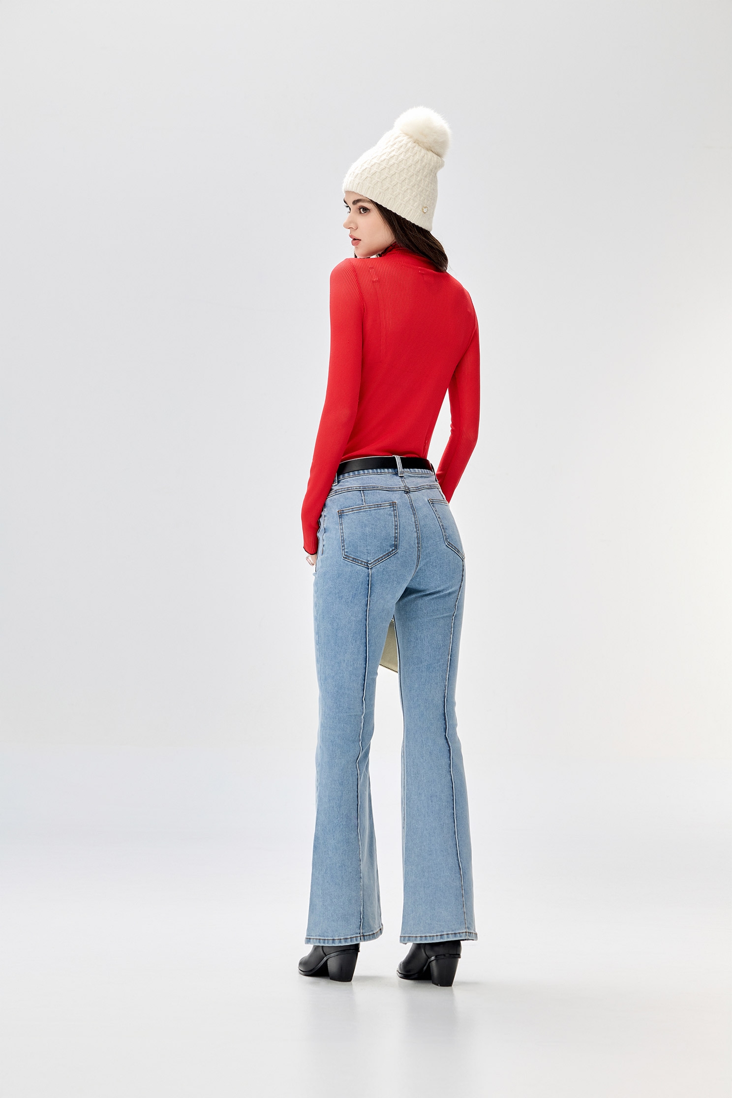 Wide Leg Basic JeansWide Leg Basic Jeans,Culottes,Denim,Denim pants,Season (AW) Look,Wide-leg jeans,Pants