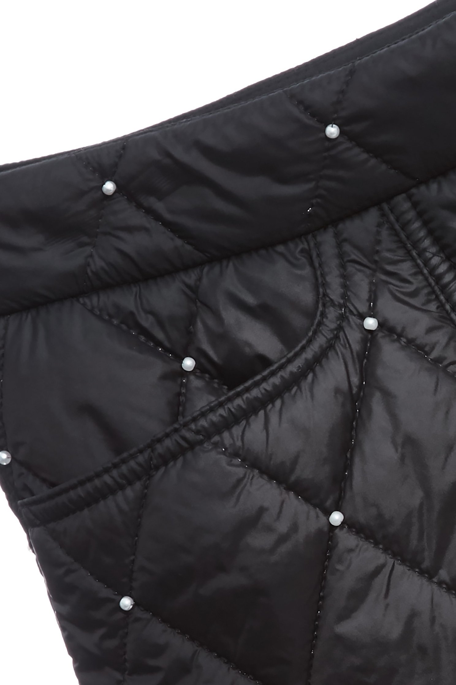 Pearl Detail Quilted SkortsPearl Detail Quilted Skorts,pearl,Mini skirts,Shorts,Season (AW) Look,Skorts