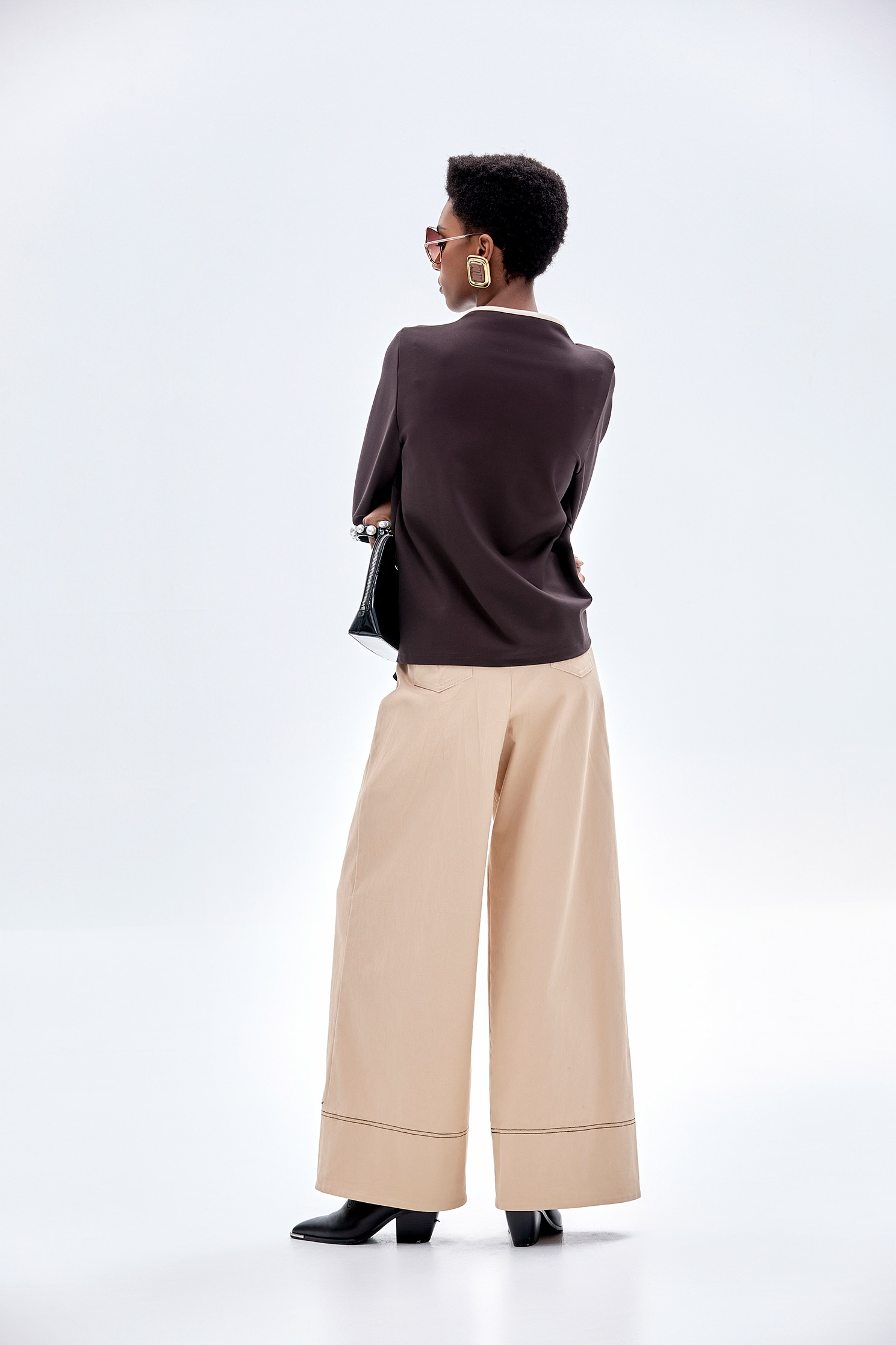 Embroidery Slogan Wide Leg PantsEmbroidery Slogan Wide Leg Pants,Embroidered,Culottes,Season (AW) Look,Culottes,Pants