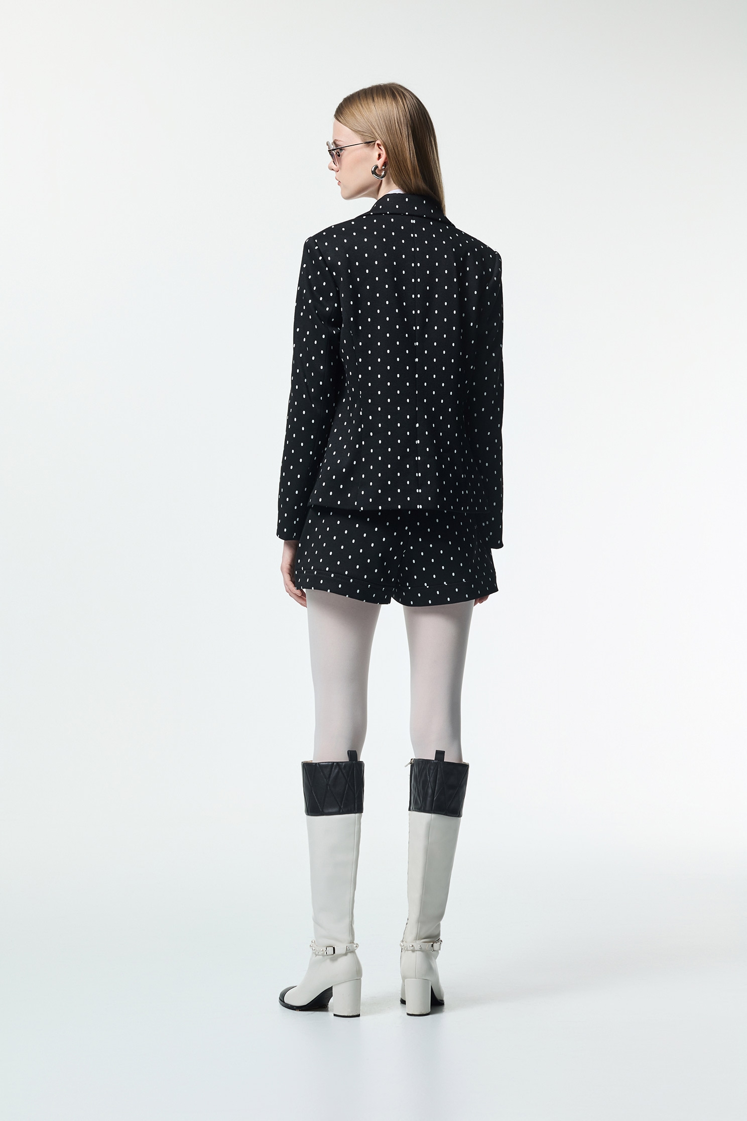 Classic Polka Dot ShortsClassic Polka Dot Shorts,Office Looks,dotcollection,Shorts,Season (AW) Look