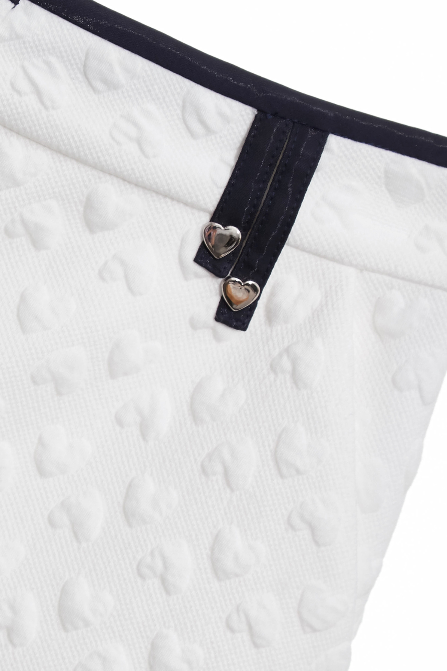 Heart Embossed Print ShortsHeart Embossed Print Shorts,Shorts,Season (AW) Look,pants