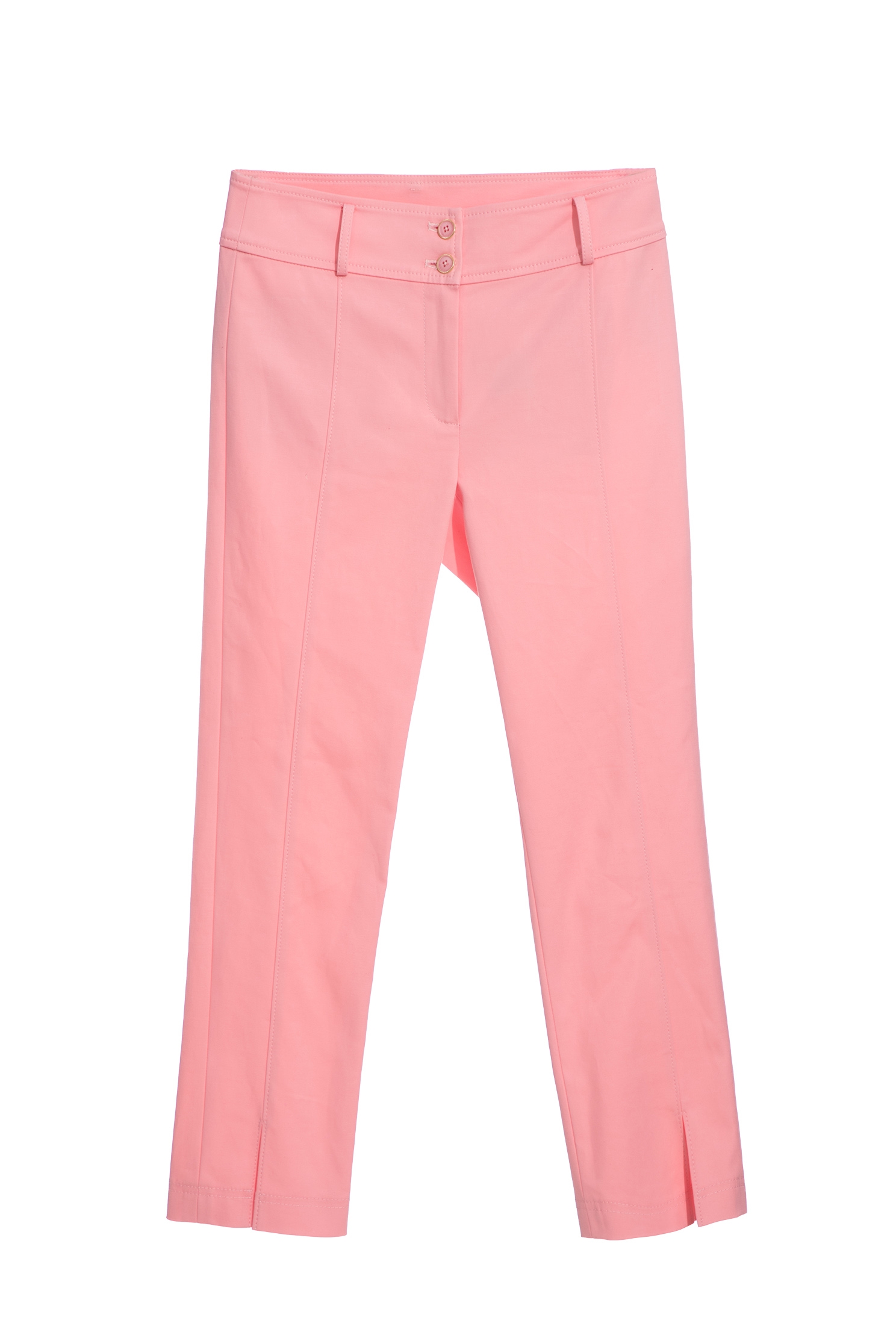 Pink Slim Fit PantsPink punch fitted trousers,Season (SS) Look,Skinny pants,Skinny pants,Pants