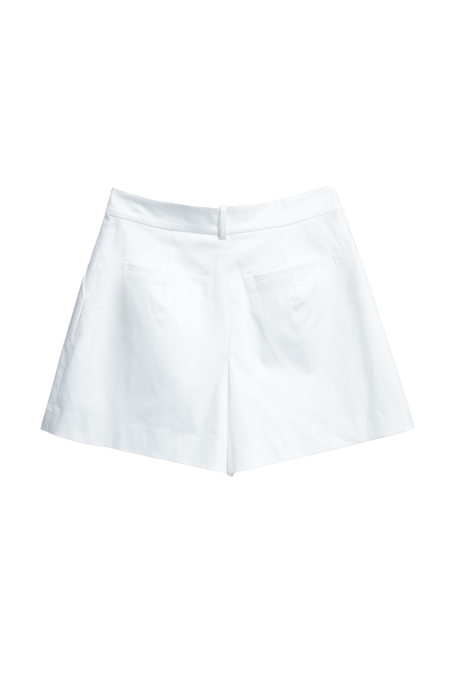 Basic Front Pleated ShortsClassic folded skort,Season (SS) Look,Shorts,Skorts