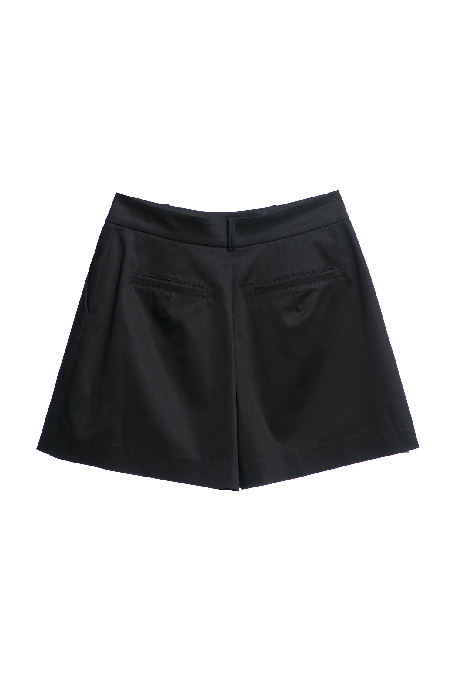 Basic Front Pleated ShortsClassic folded skort,Season (SS) Look,Shorts,Skorts