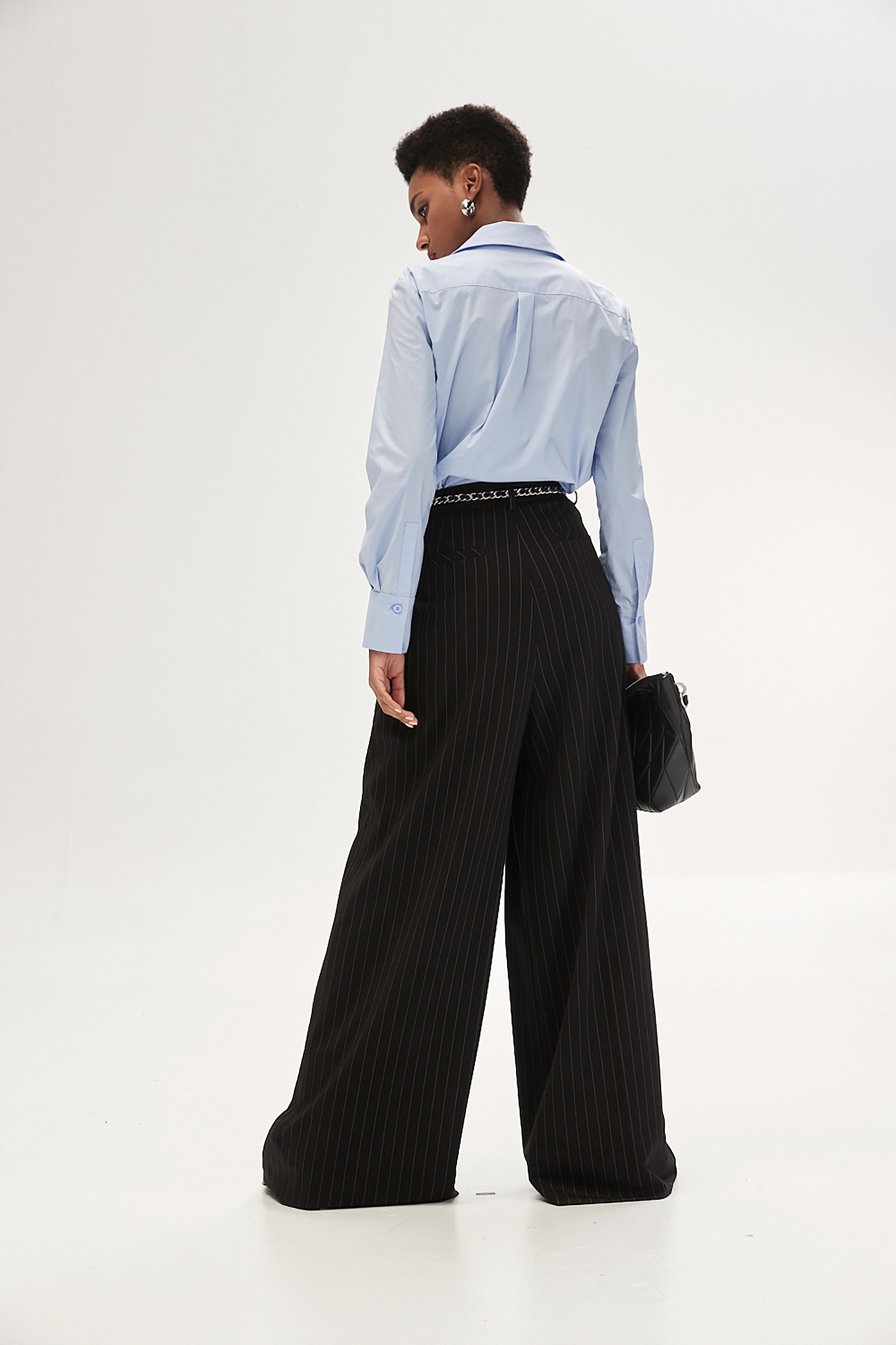 Pinstripe Wide Leg PantsPinstripe Wide Leg Pants,Culottes,Season (SS) Look,Stripe,Culottes,Pants