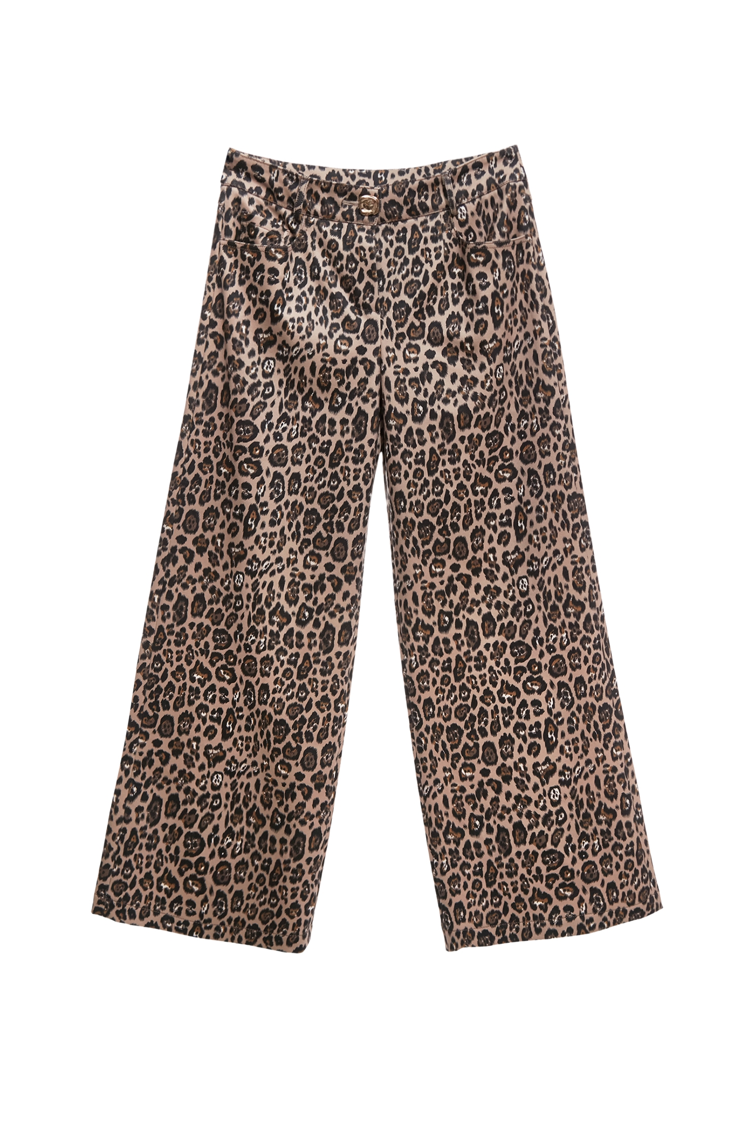 Leapard Print Wide Leg JeansLeapard Print Wide Leg Jeans,Culottes,Season (AW) Look,pants