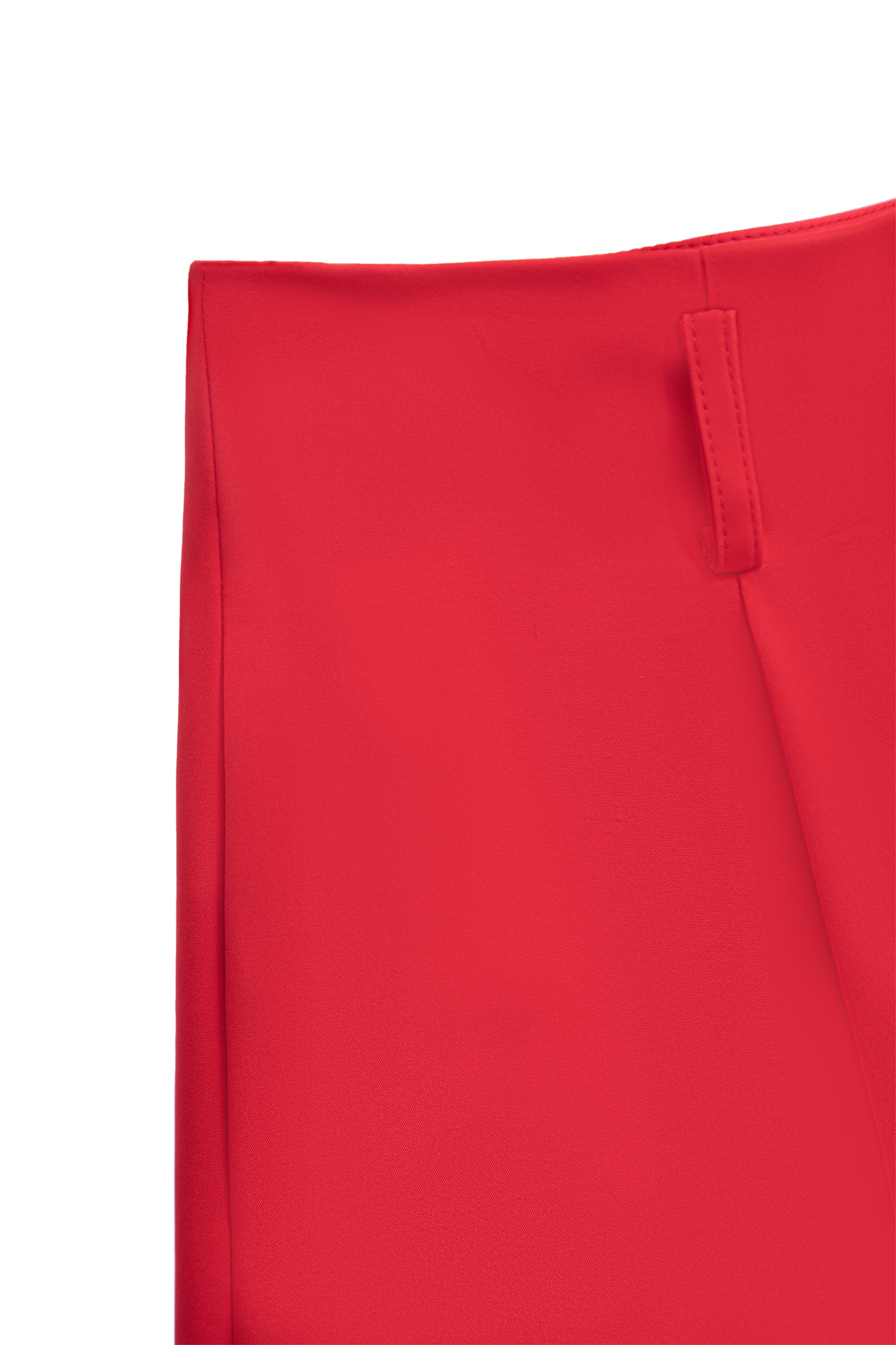 Chilli Red Shorts With Front DartsChilli Red Shorts With Front Darts,Season (SS) Look,Shorts