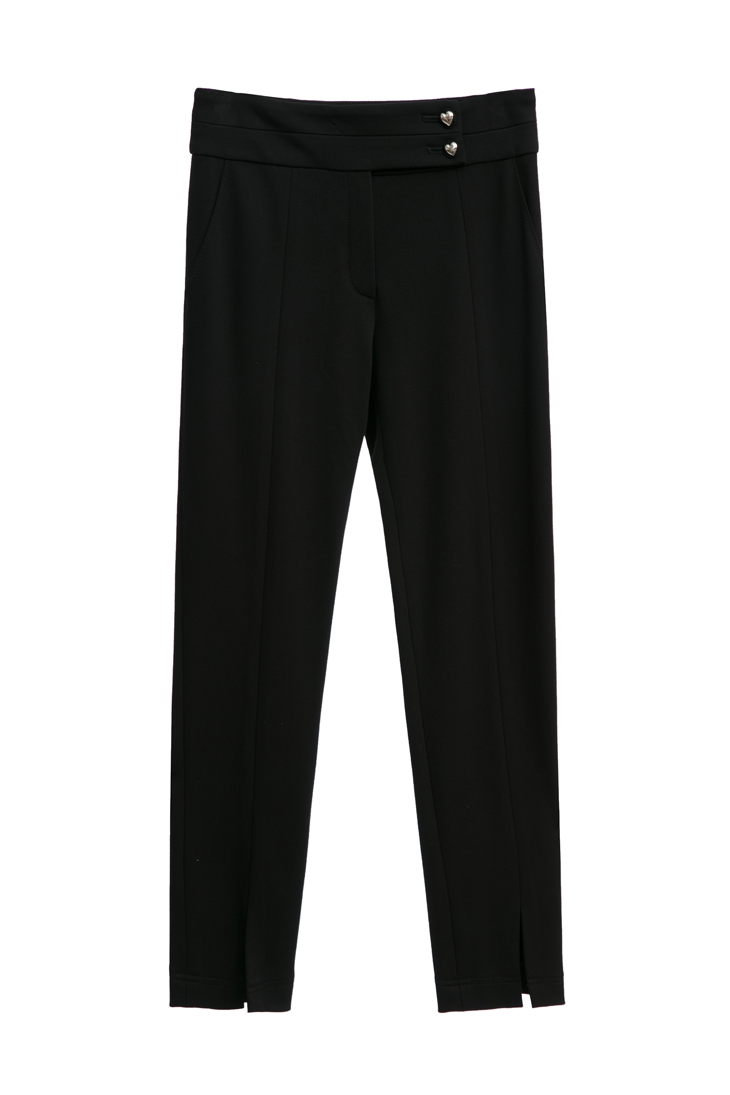 Front Slit Basic Fitted PantsFront Slit Basic Fitted Pants,Season (SS) Look,Skinny pants,Skinny pants