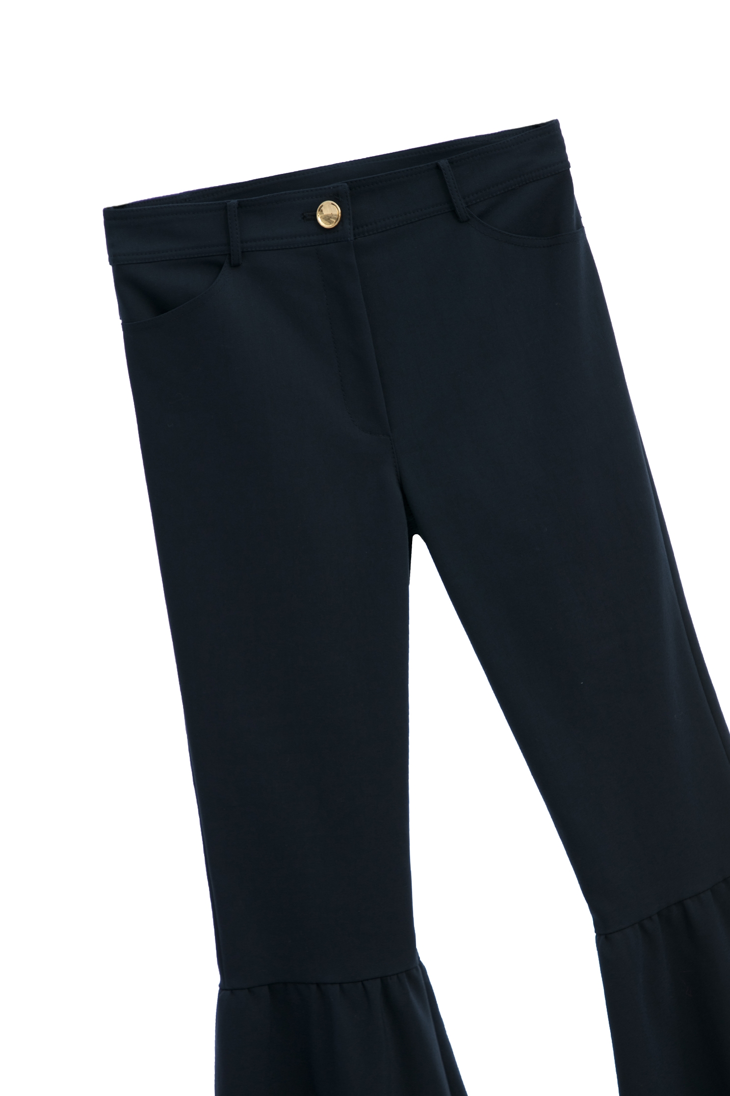 Navy Bell Bottom PantsNavy Bell Bottom Pants,Bell-bottoms,Season (SS) Look,Bell-bottoms,Pants