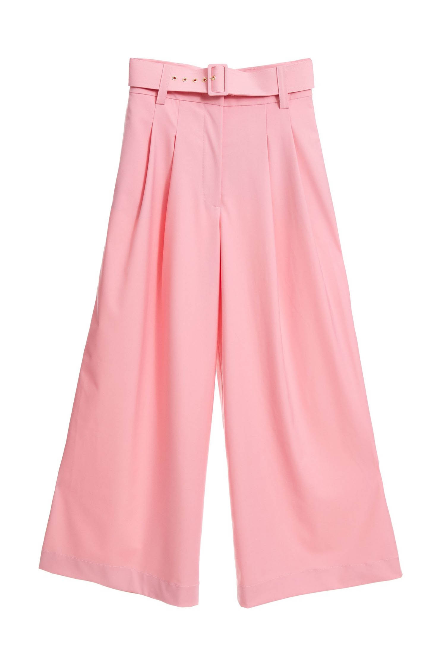 Pink Wide Leg PantsPink high-waisted wide pants,Rayon,Culottes,Season (SS) Look,Trends,iROO LIVE,Season (AW) Look,Pink,i Select,Culottes,Pants