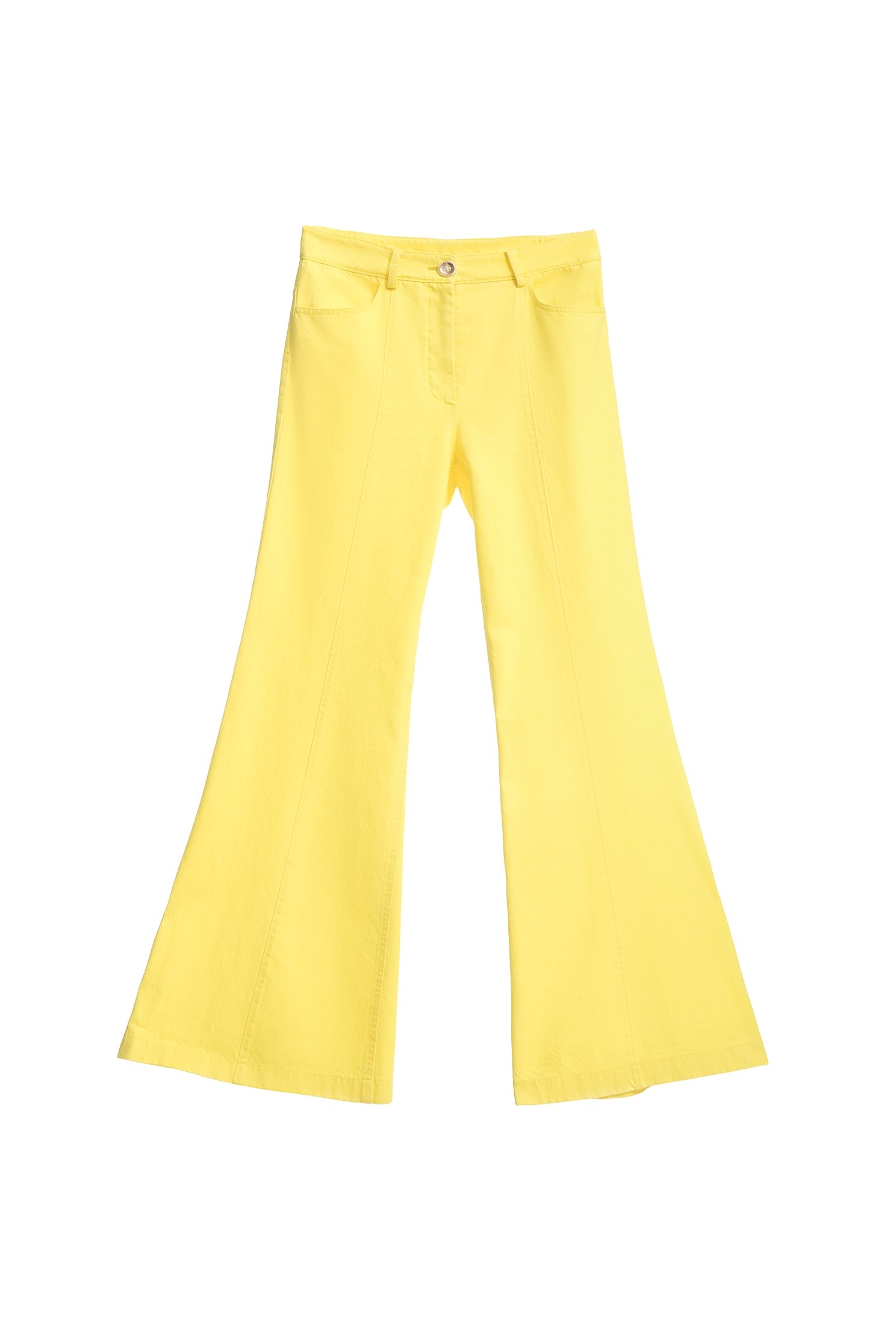 Boot Leg Yellow JeansBoot Leg Yellow Jeans,Bell-bottoms,Season (SS) Look,Denim,Jeans,Bell-bottoms