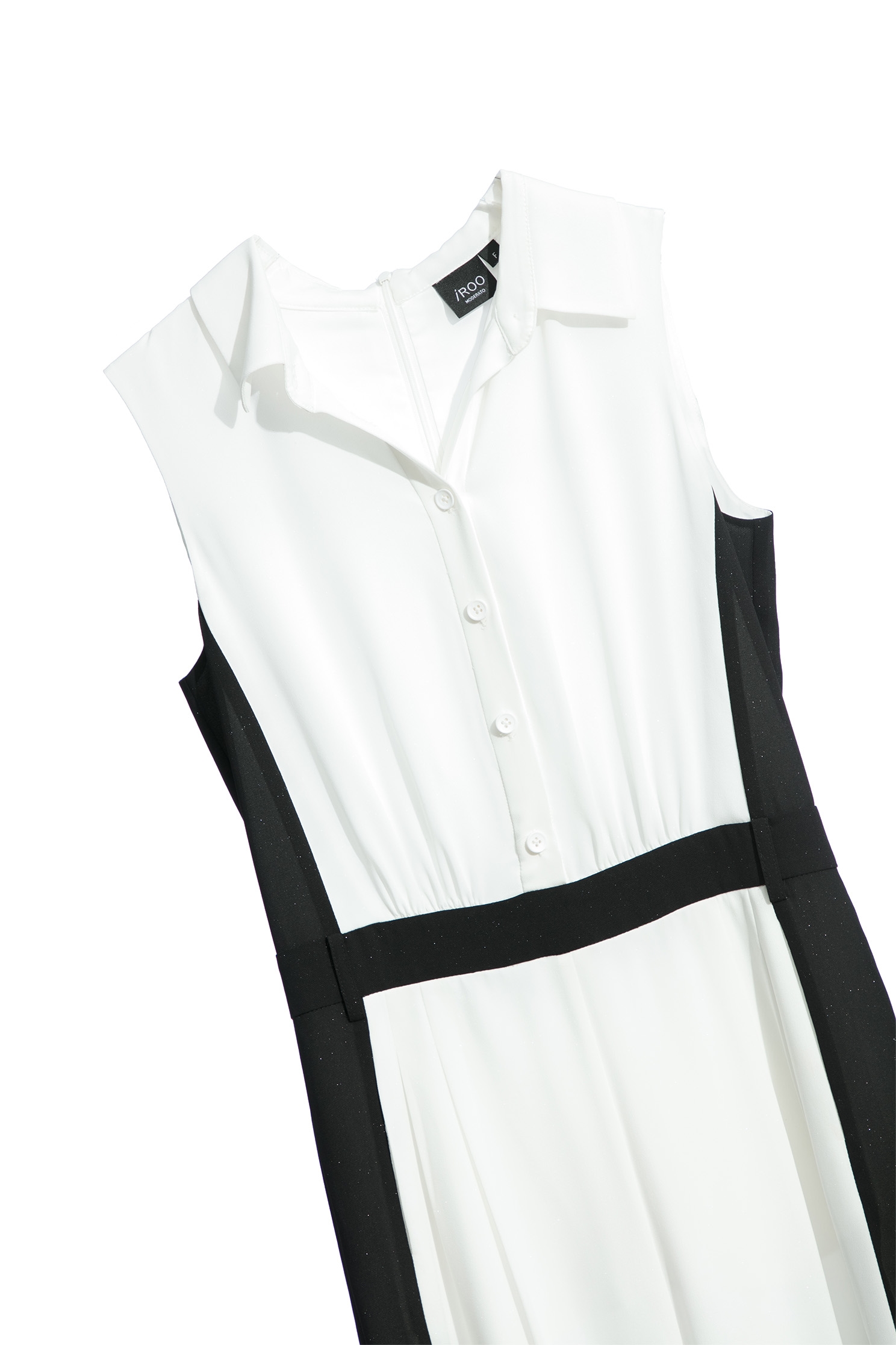 Sleeveless Contrast JumpsuitSleeveless Contrast Jumpsuit,Season (AW) Look,Jumpsuits,Pants