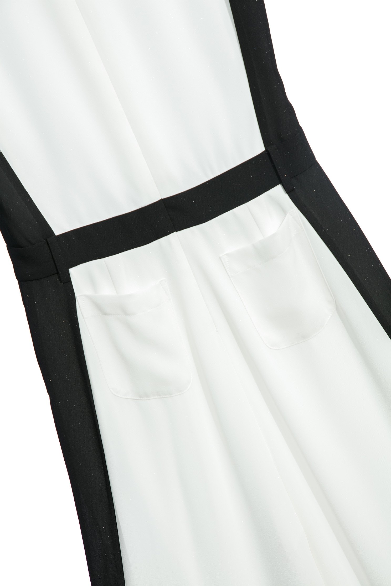 Sleeveless Contrast JumpsuitSleeveless Contrast Jumpsuit,Season (AW) Look,Jumpsuits,Pants