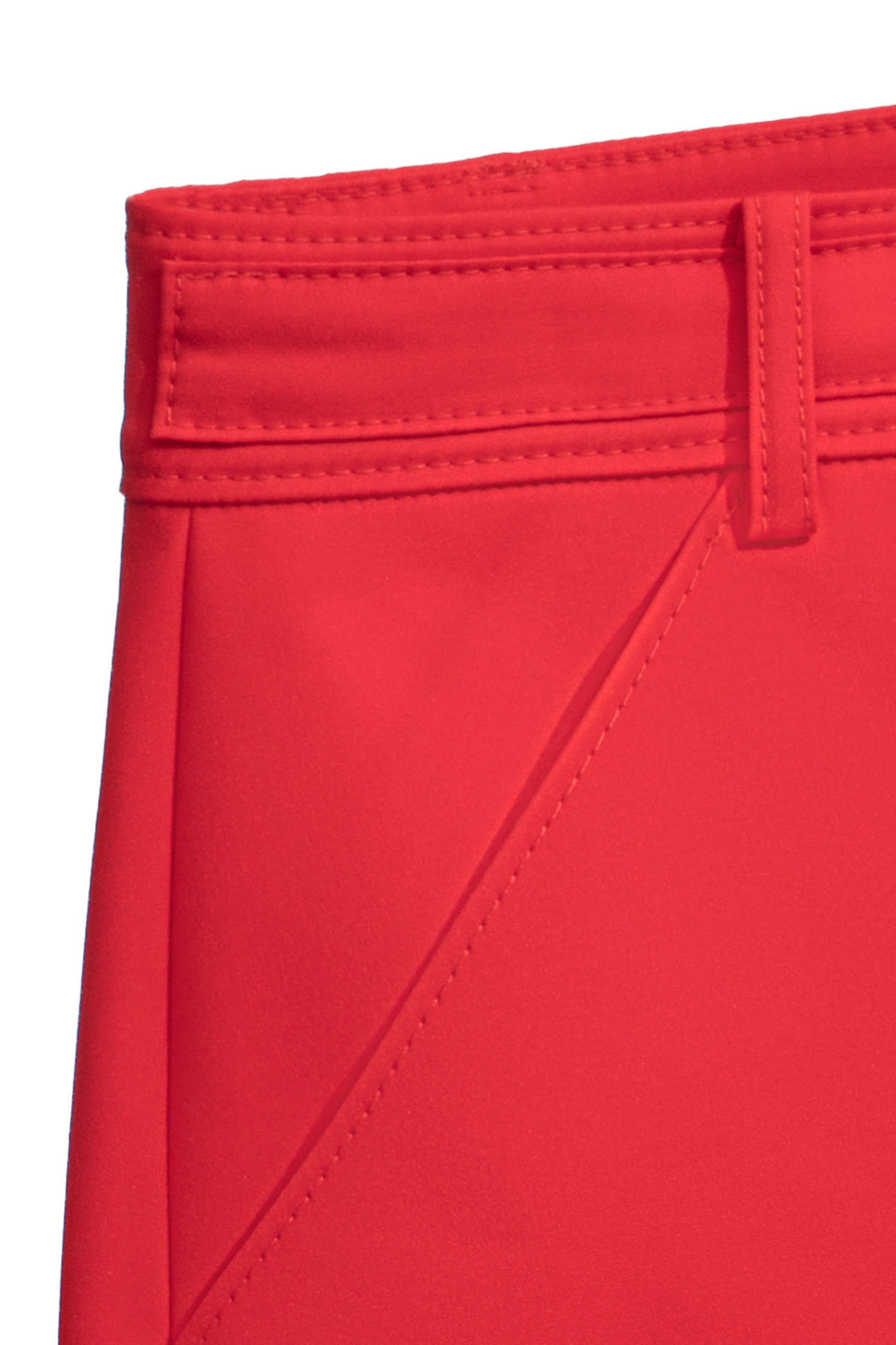 Heart Buckle Red ShortsHeart Buckle Red Shorts,Season (SS) Look,Shorts