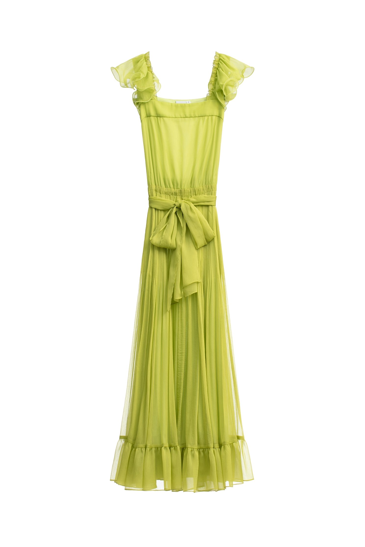 Ruffle Strap Chiffon Maxi DressRuffle Strap Chiffon Maxi Dress,bestselling,Chiffon dresses,Season (SS) Look,Chiffon,Chiffon dresses