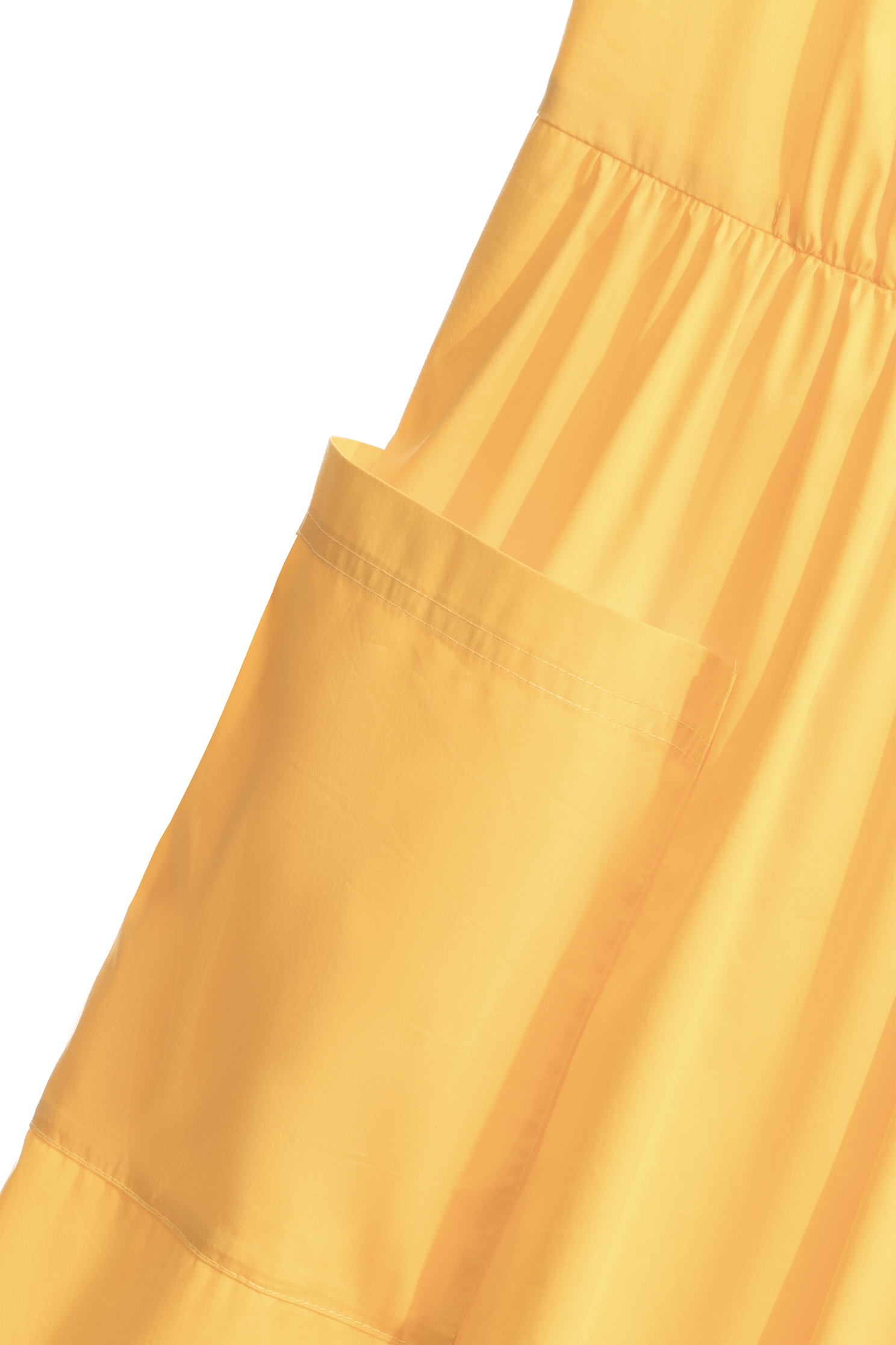 Short Sleeve Yellow Midi DressShort Sleeve Yellow Midi Dress,Dresses,Season (AW) Look