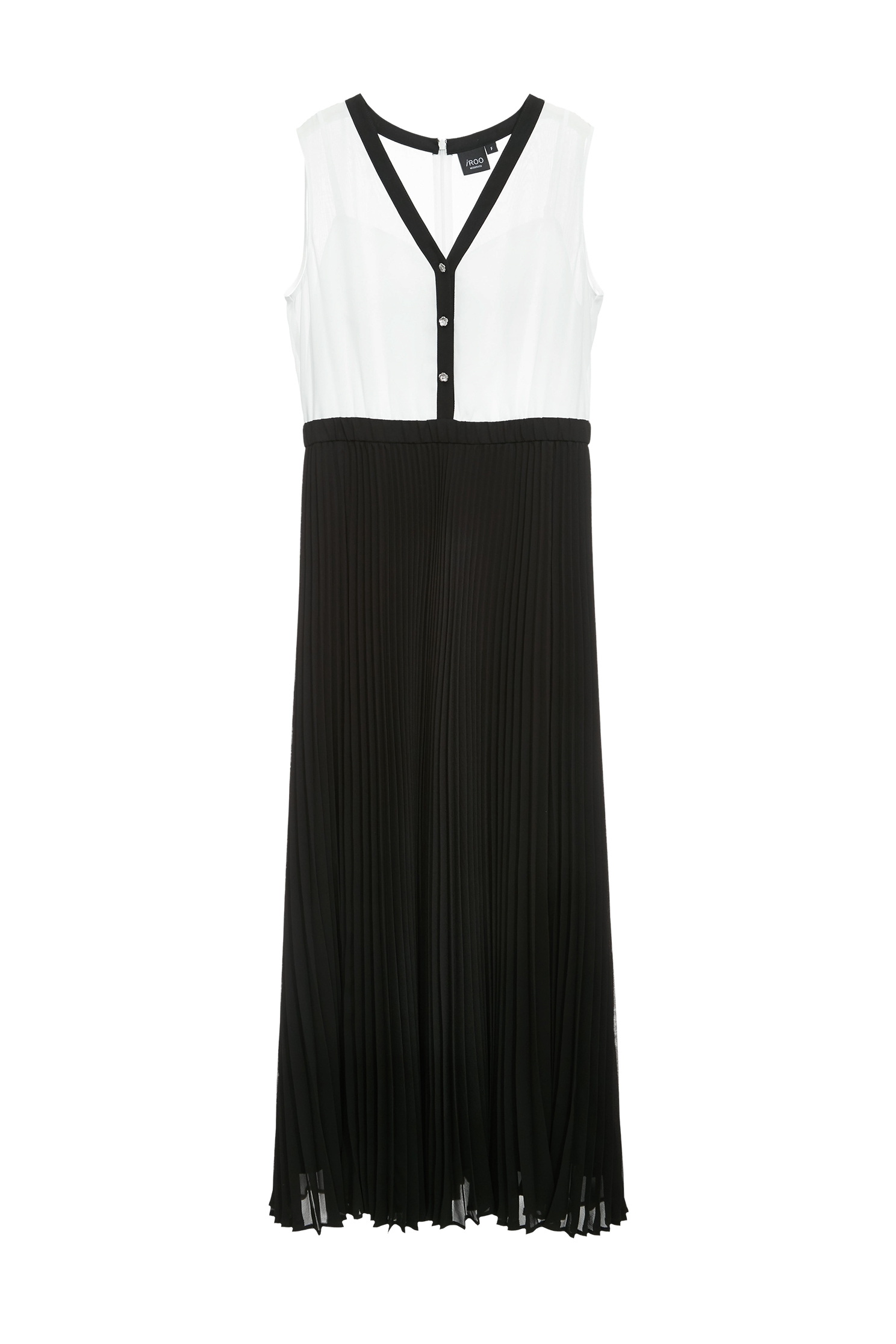Pleated Detail Chiffon Maxi Dress,Dresses,Season (SS) Look,Black dresses