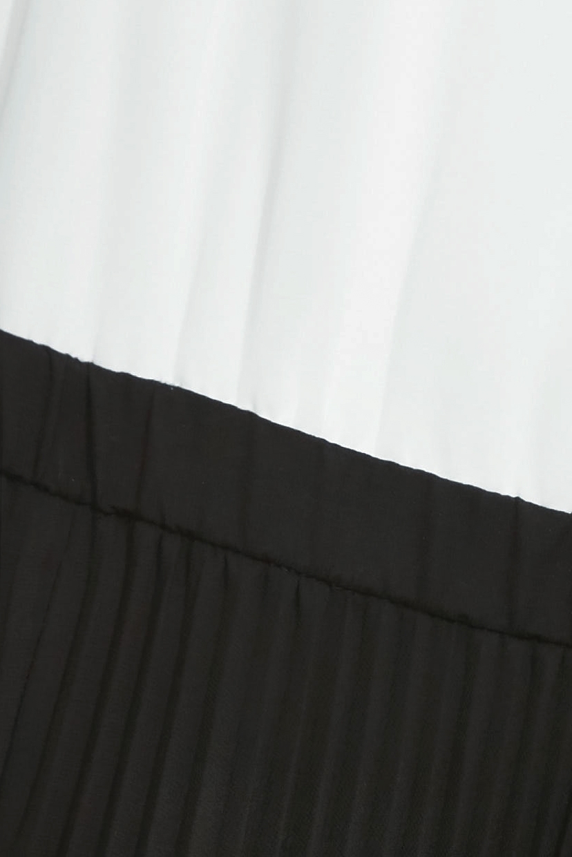 Pleated Detail Chiffon Maxi Dress,Dresses,Season (SS) Look,Black dresses