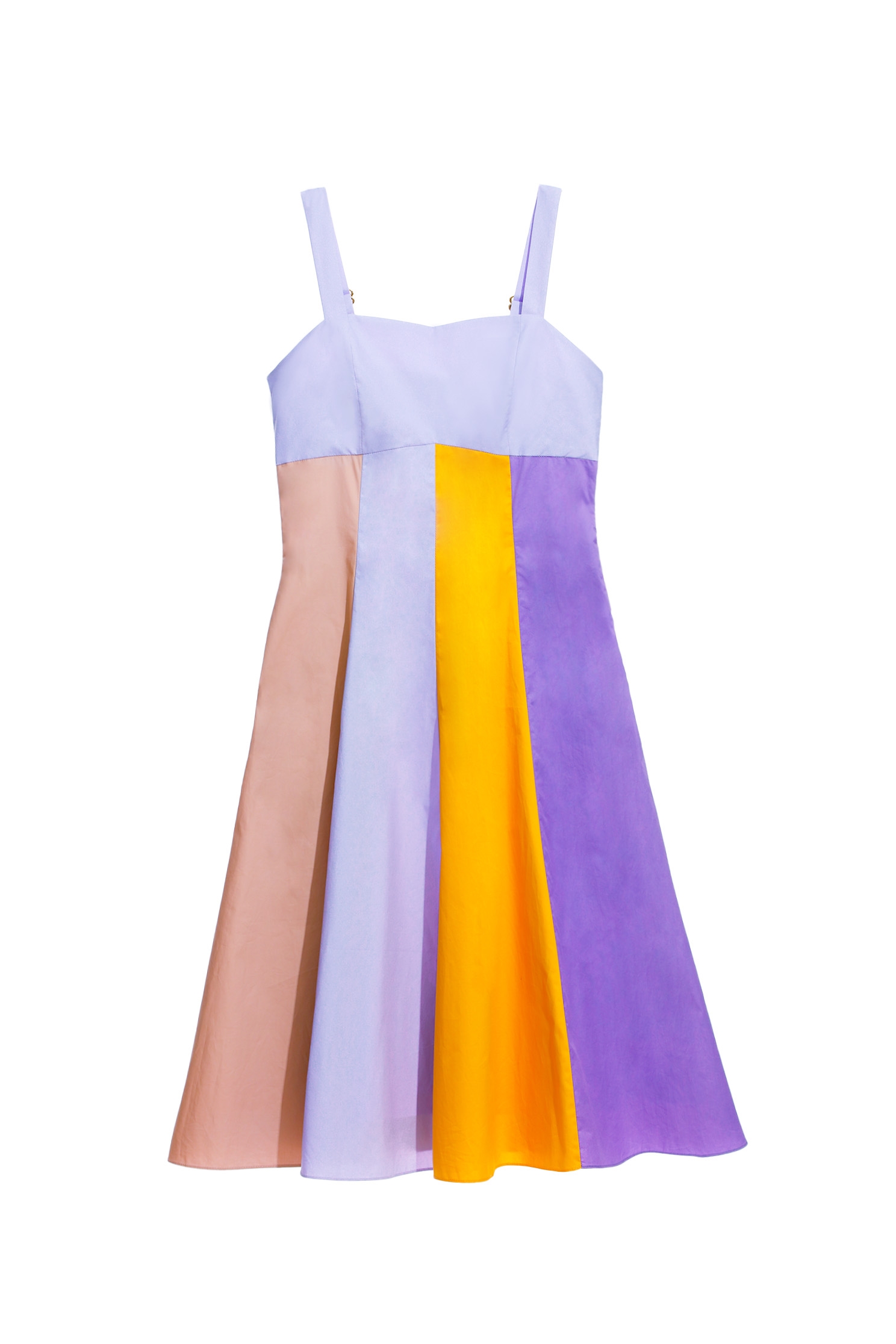 Colour Block Short DressLupine purple short dress,Dresses,Season (SS) Look