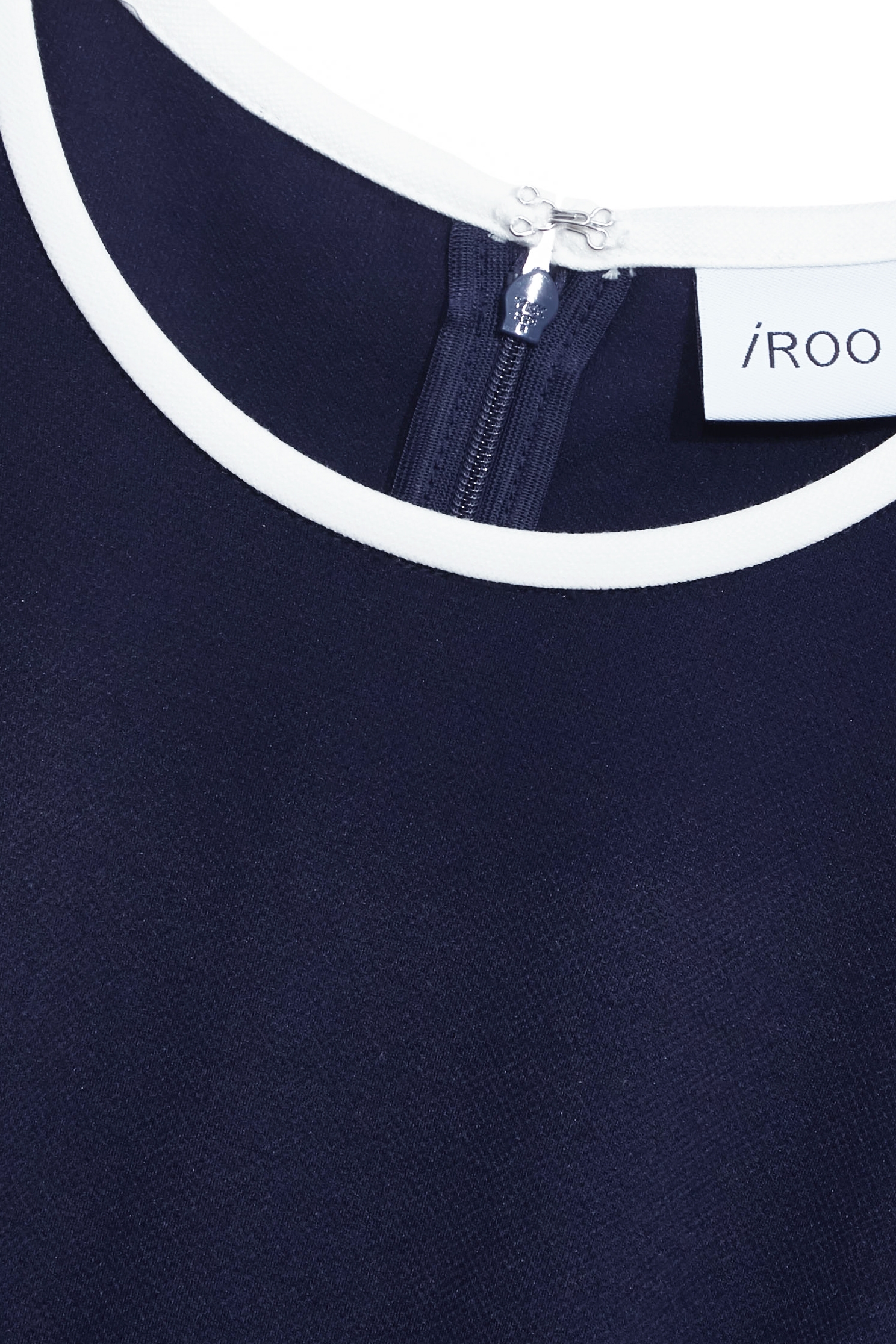 Contrast Trim Detail Navy DressContrast Trim Detail Navy Dress,Dresses,Season (SS) Look