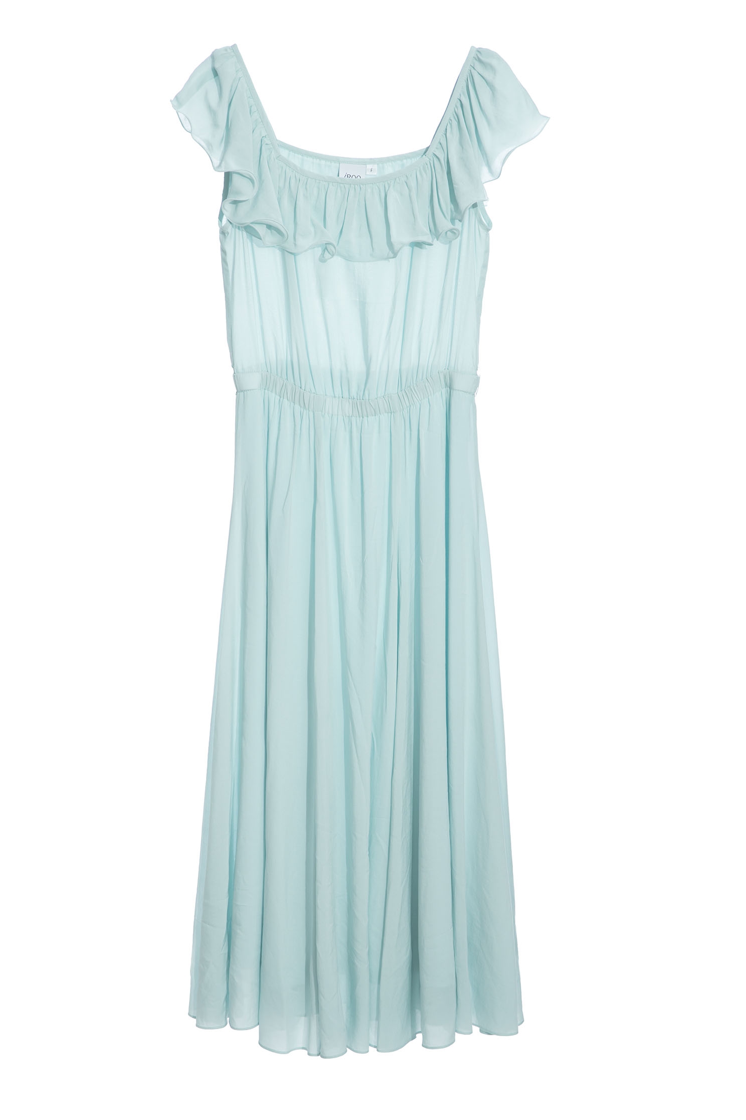 Sky Blue Ruffle DressSky Blue Ruffle Dress,Dresses,Season (SS) Look,Maxi dresses