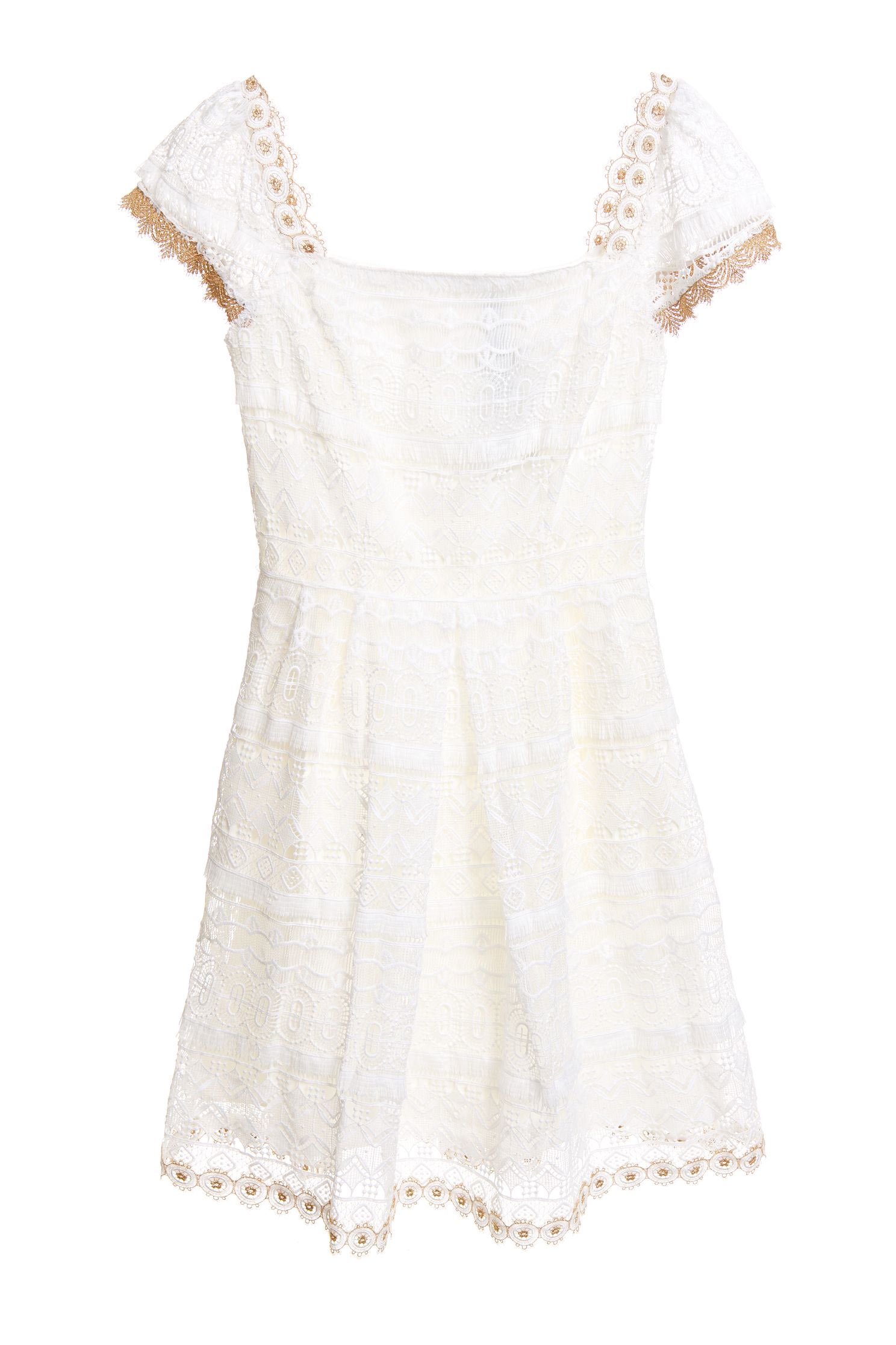 White Tassel Lace DressWhite Tassel Lace Dress,Dresses,Lace dresses,Season (SS) Look,mothergift,Party Looks,Sleeveless dresses,White dresses,Short sleeve dresses,Season (AW) Look,Lace,Lace dresses,dresses