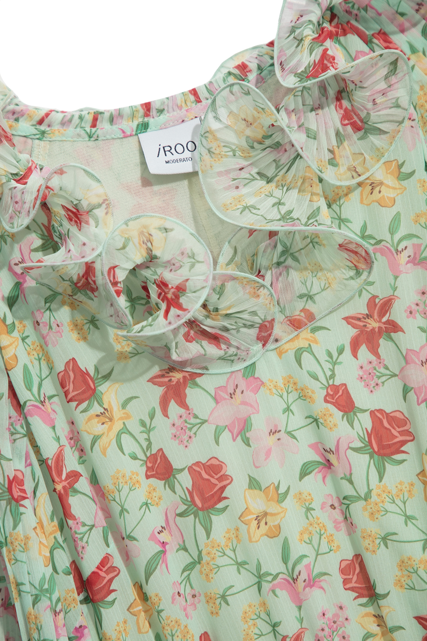 Bold Floral Print Chiffon Maxi DressBold Floral Print Chiffon Maxi Dress,Dresses,Season (AW) Look,Chiffon