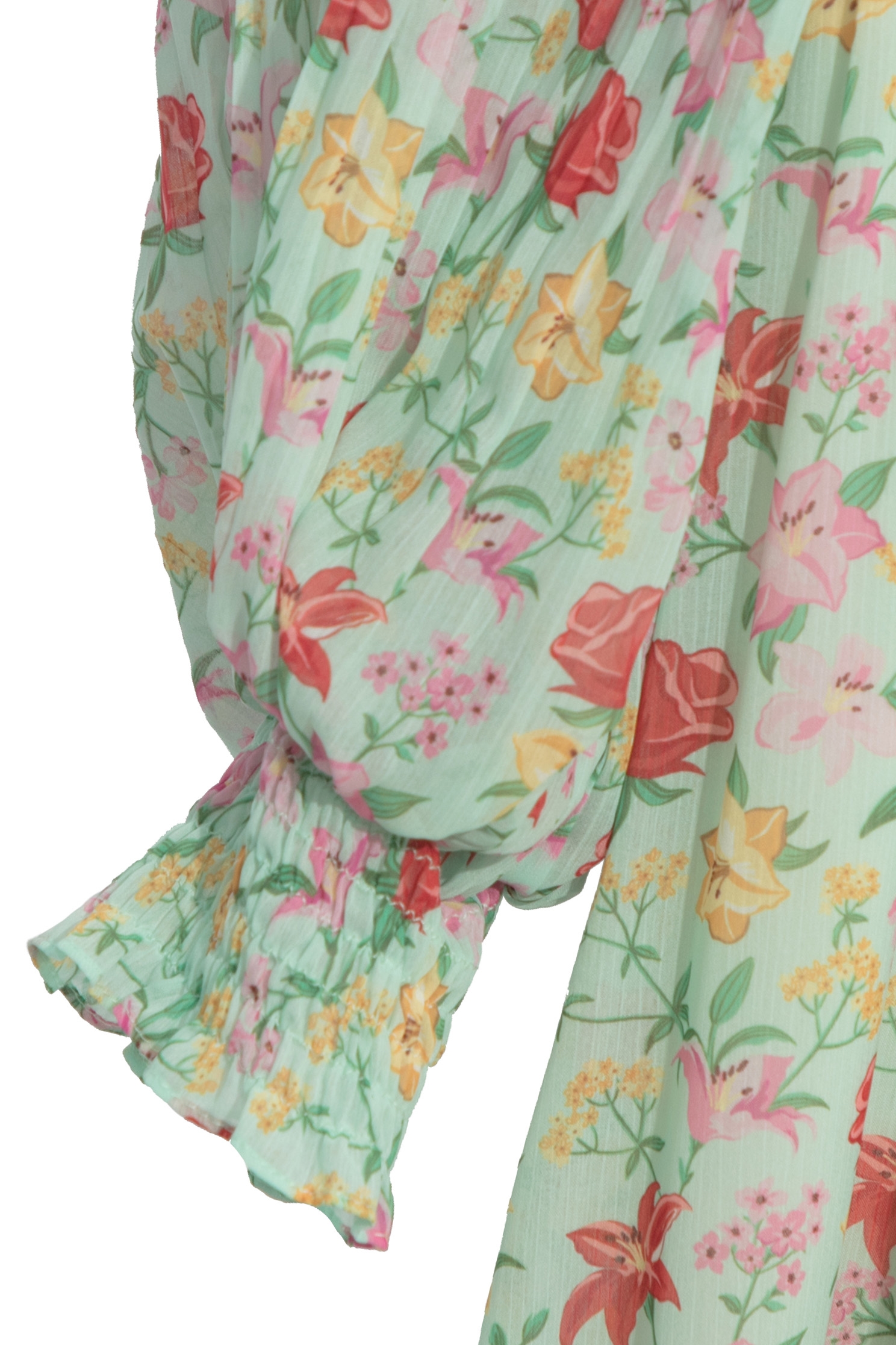 Bold Floral Print Chiffon Maxi DressBold Floral Print Chiffon Maxi Dress,Dresses,Season (AW) Look,Chiffon