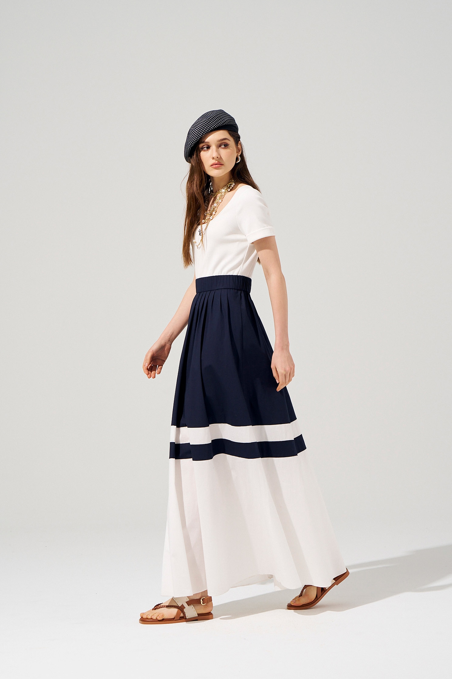 Sleeveless Colour Block Maxi DressSleeveless Colour Block Maxi Dress,Dresses,Season (SS) Look,Embroidered,sleeveless tops,Blouses,Maxi dresses