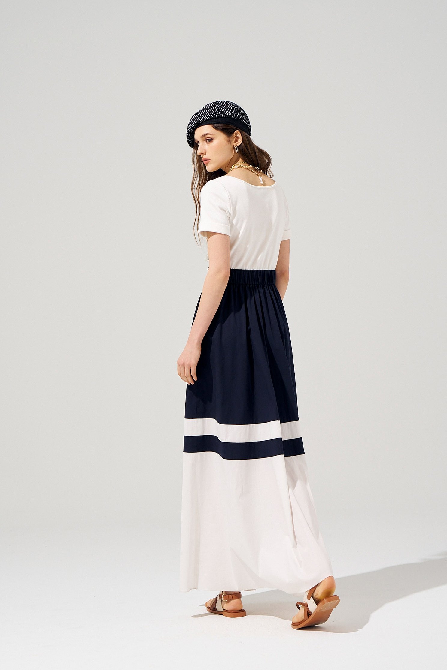 Sleeveless Colour Block Maxi DressSleeveless Colour Block Maxi Dress,Dresses,Season (SS) Look,Embroidered,sleeveless tops,Blouses,Maxi dresses