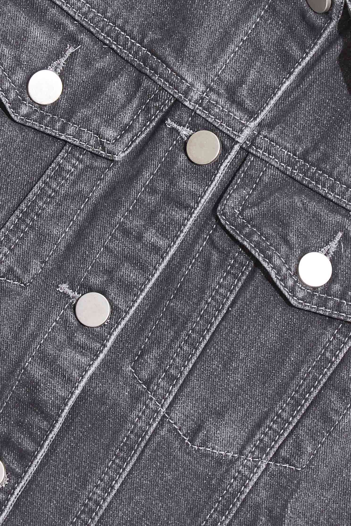 Denim Button Front VestVintage gray denim vest,sleeveless tops,Outerwear,Denim,Season (AW) Look,Cotton,sleeveless tops,waistcoat,upperclass