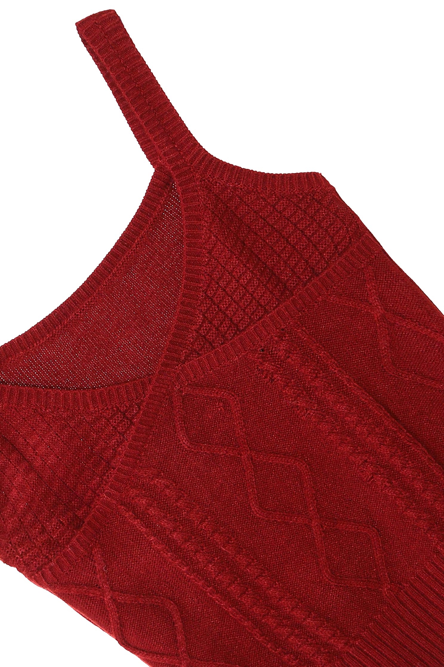 Maroon Knitted Tank TopMaroon Knitted Tank Top,sleeveless tops,Season (AW) Look,Thin straps,sleeveless tops,Knitted,Knitted tops