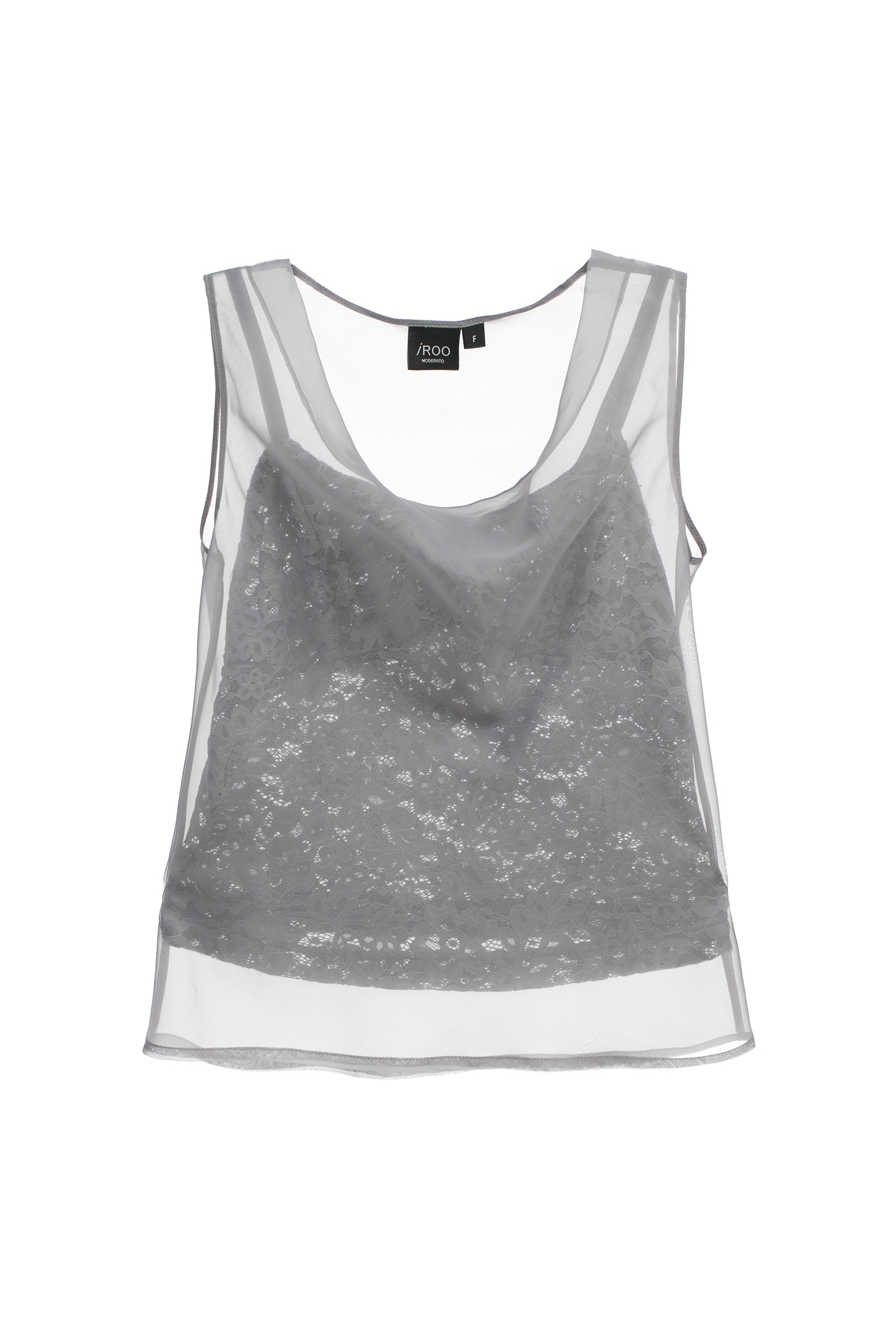 Inner Lace Tank Top Organza VestInner Lace Tank Top Organza Vest,sleeveless tops,Tops,Under shirts,Season (SS) Look,sleeveless tops,sleeveless tops,Lace,Lace tops