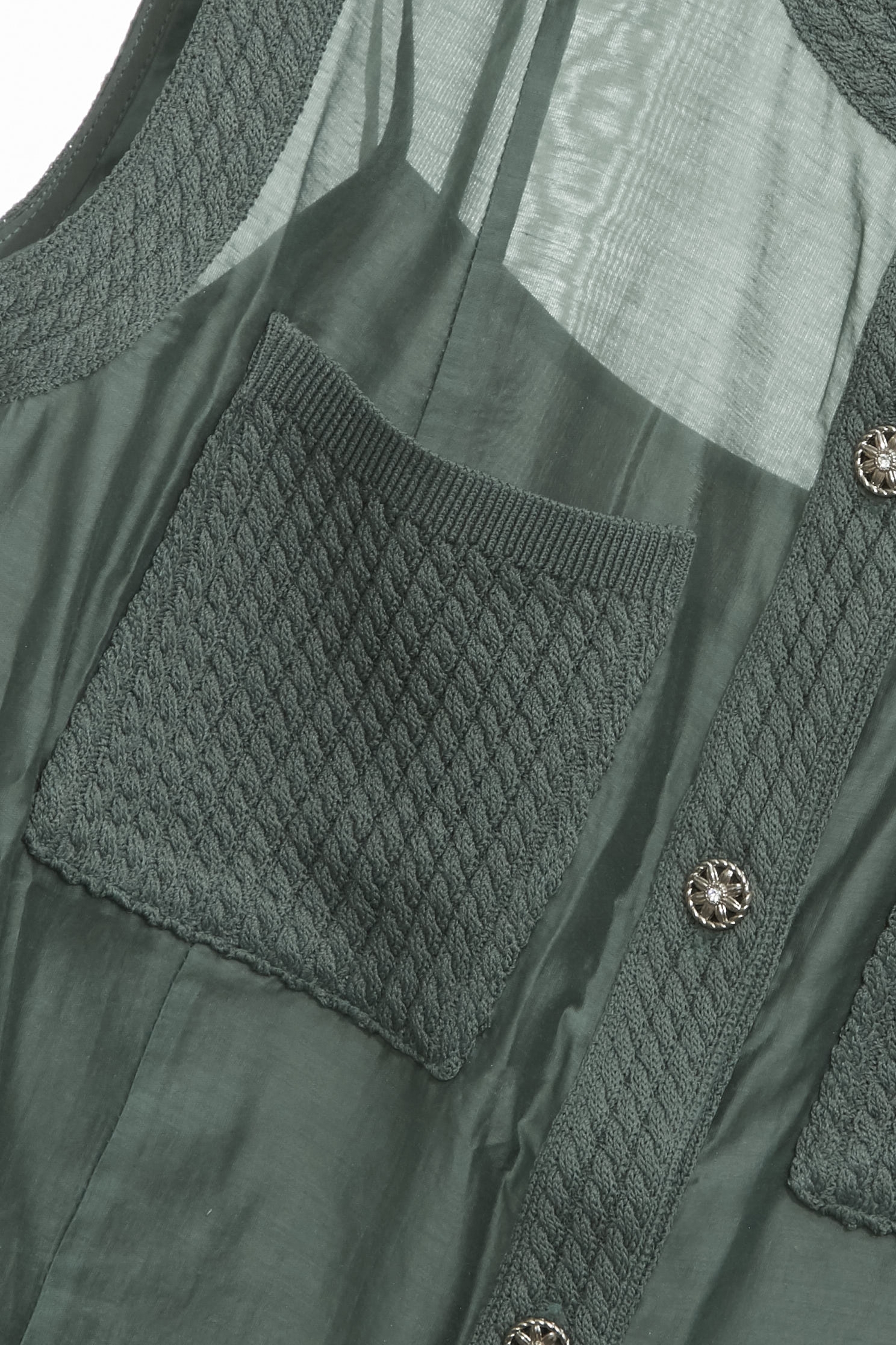 Button Front Rib Trim Detail VestButton Front Rib Trim Detail Vest,sleeveless tops,Season (SS) Look,Valentine,sleeveless tops,upperclass,Knitted,Knitted tops