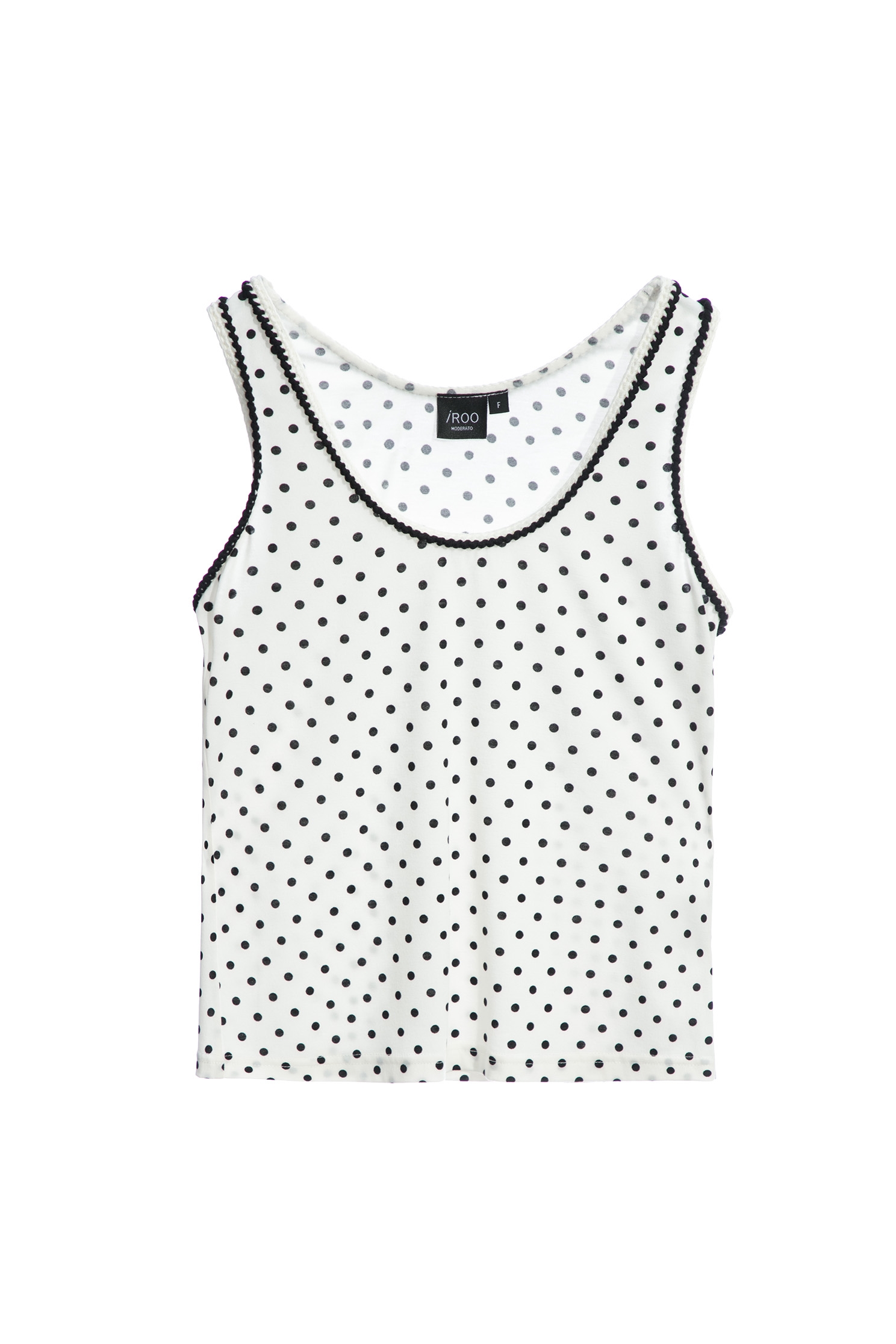 Polka Dot Print Tank TopPolka Dot Print Tank Top,sleeveless tops,Under shirts,Season (AW) Look,sleeveless tops