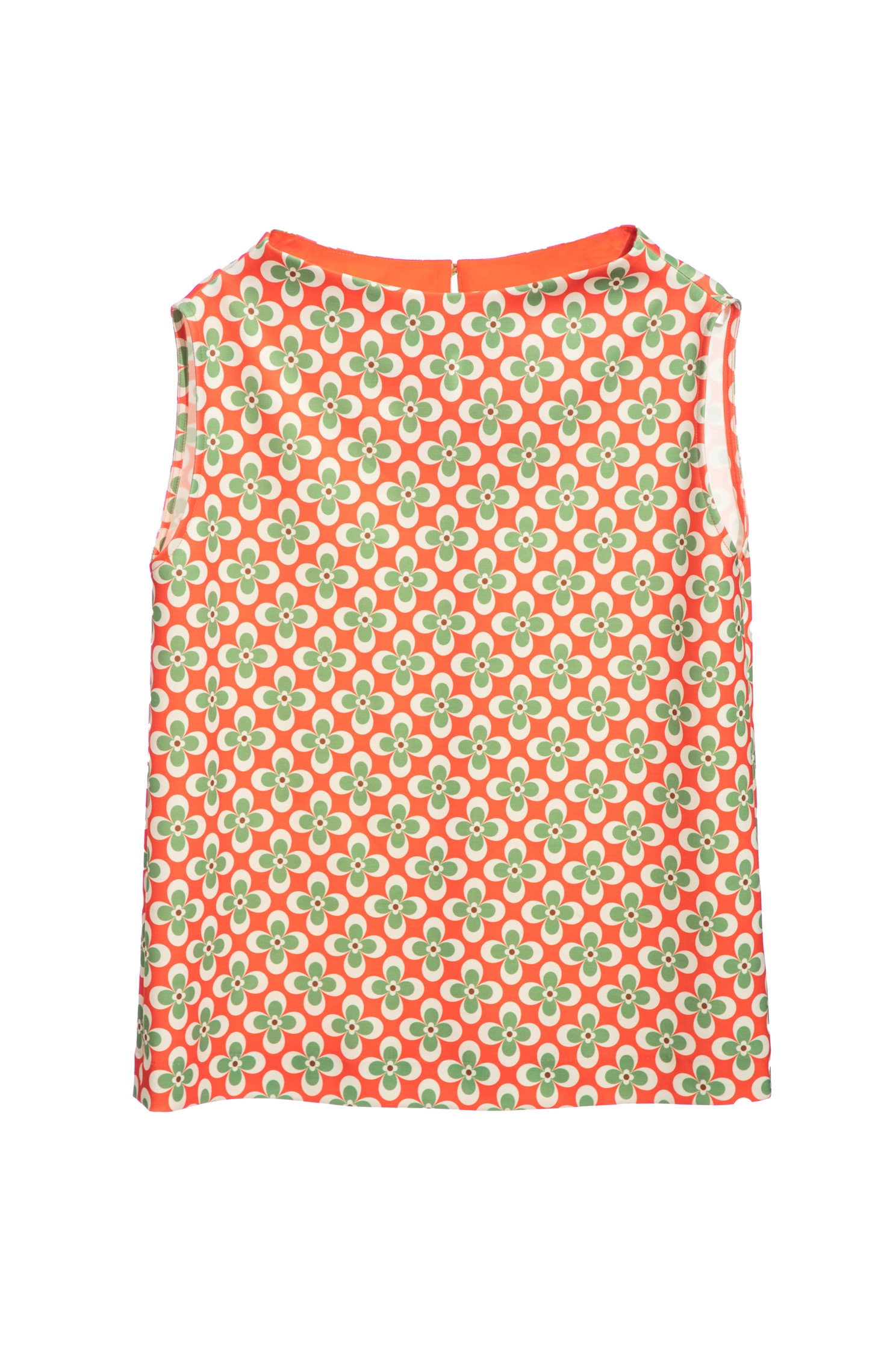 Floral Print VestFloral Print Vest,sleeveless tops,Tops,Season (SS) Look,sleeveless tops