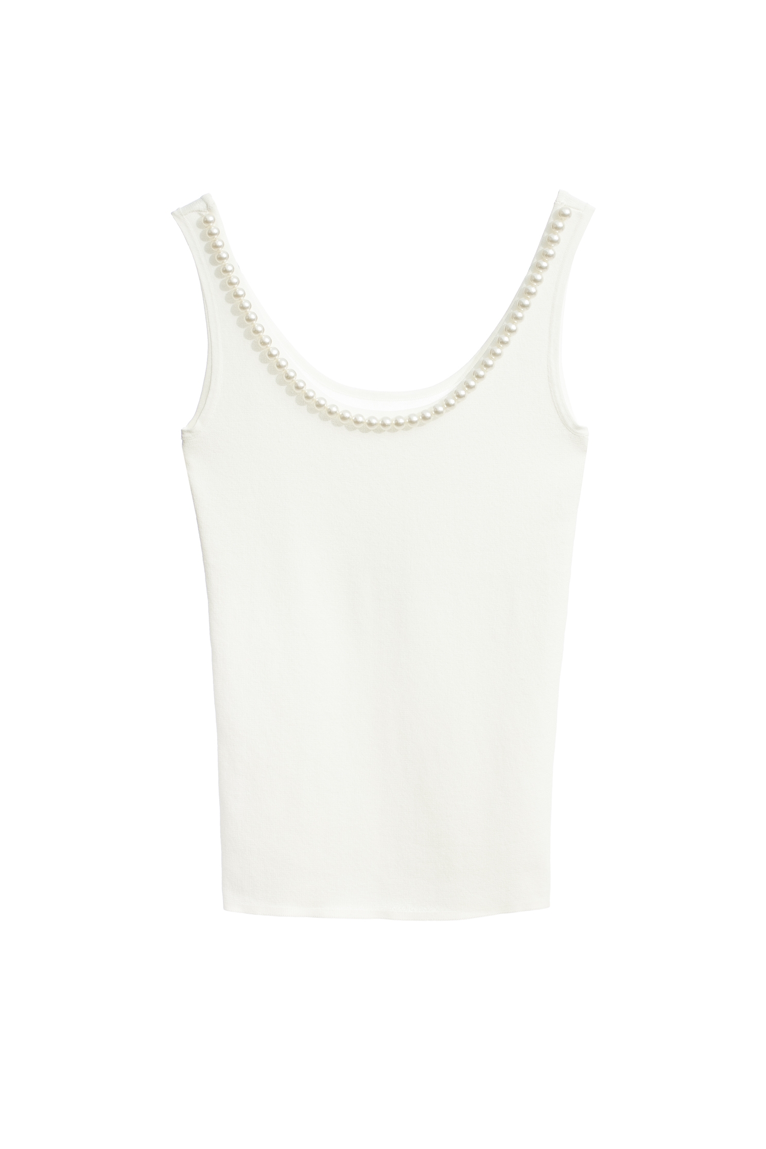 Pearl Detail Knit Tank TopPearl Detail Knit Tank Top,sleeveless tops,sleeveless tops,pearl,Season (AW) Look,sleeveless tops,Knitted,Knitted tops