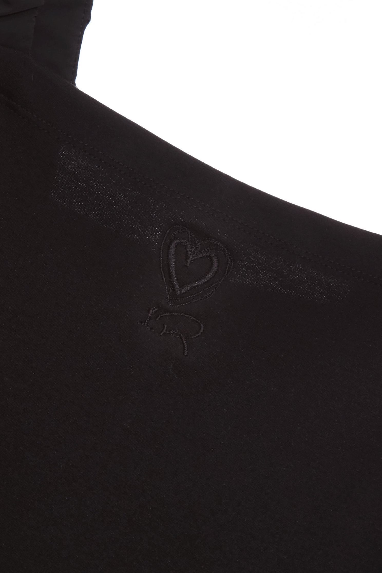 Embroidered Heart Logo Tank TopEmbroidered Heart Logo Tank Top,sleeveless tops,Season (AW) Look,Embroidered,sleeveless tops,Black tops