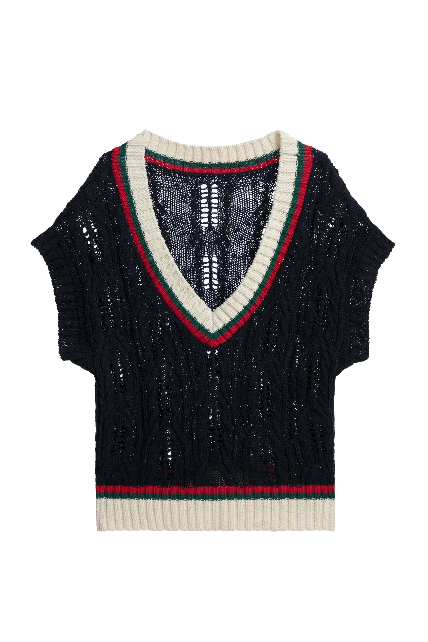 V-neck Oversize Knit VestV-neck Oversize Knit Vest,sleeveless tops,Season (SS) Look,Cotton,sleeveless tops,Knitted,Knitted tops