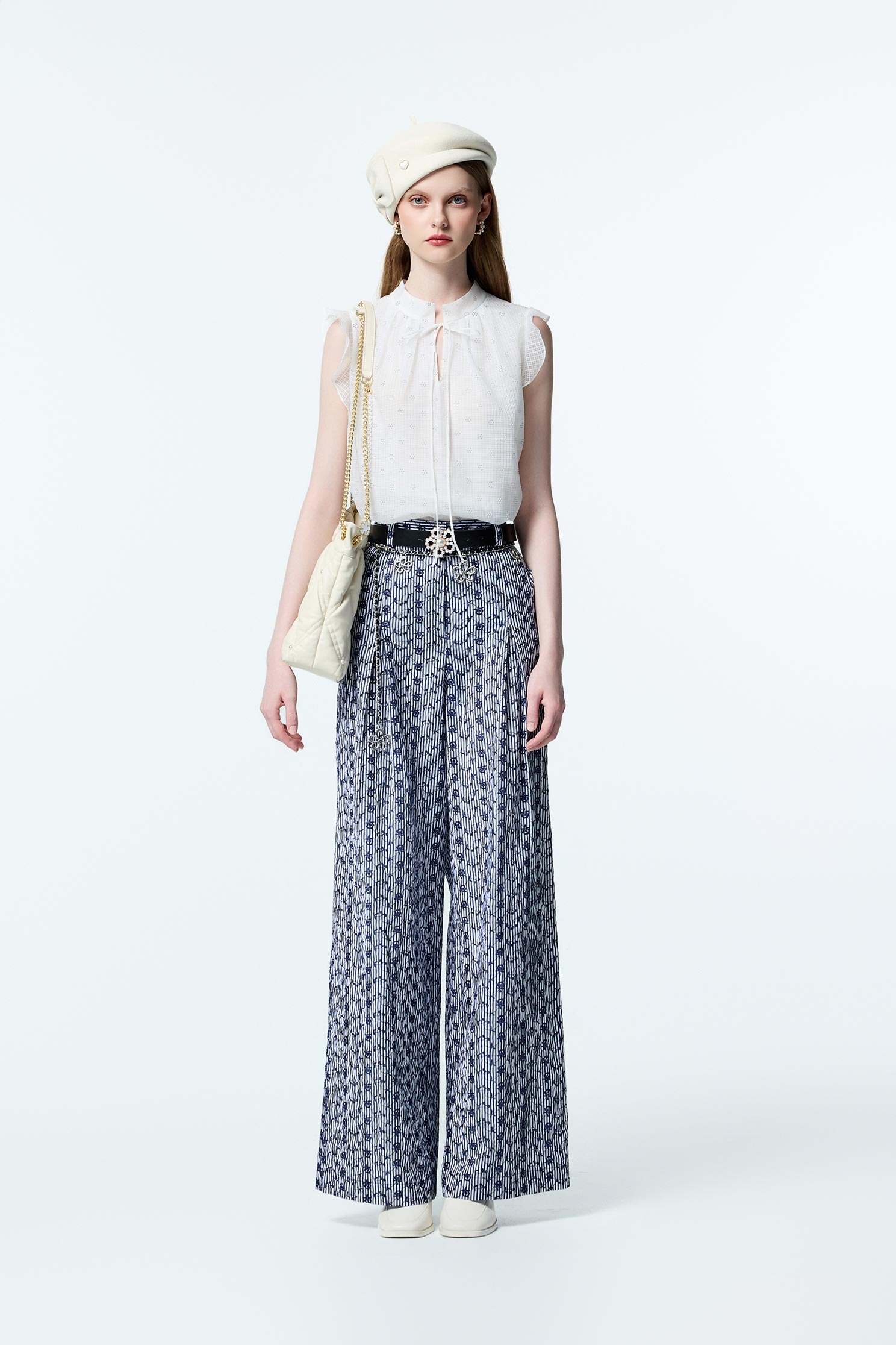 Iron-on Sequin Ruffle Detail VestIron-on Sequin Ruffle Detail Vest,sleeveless tops,Tops,White tops,Season (AW) Look,sleeveless tops