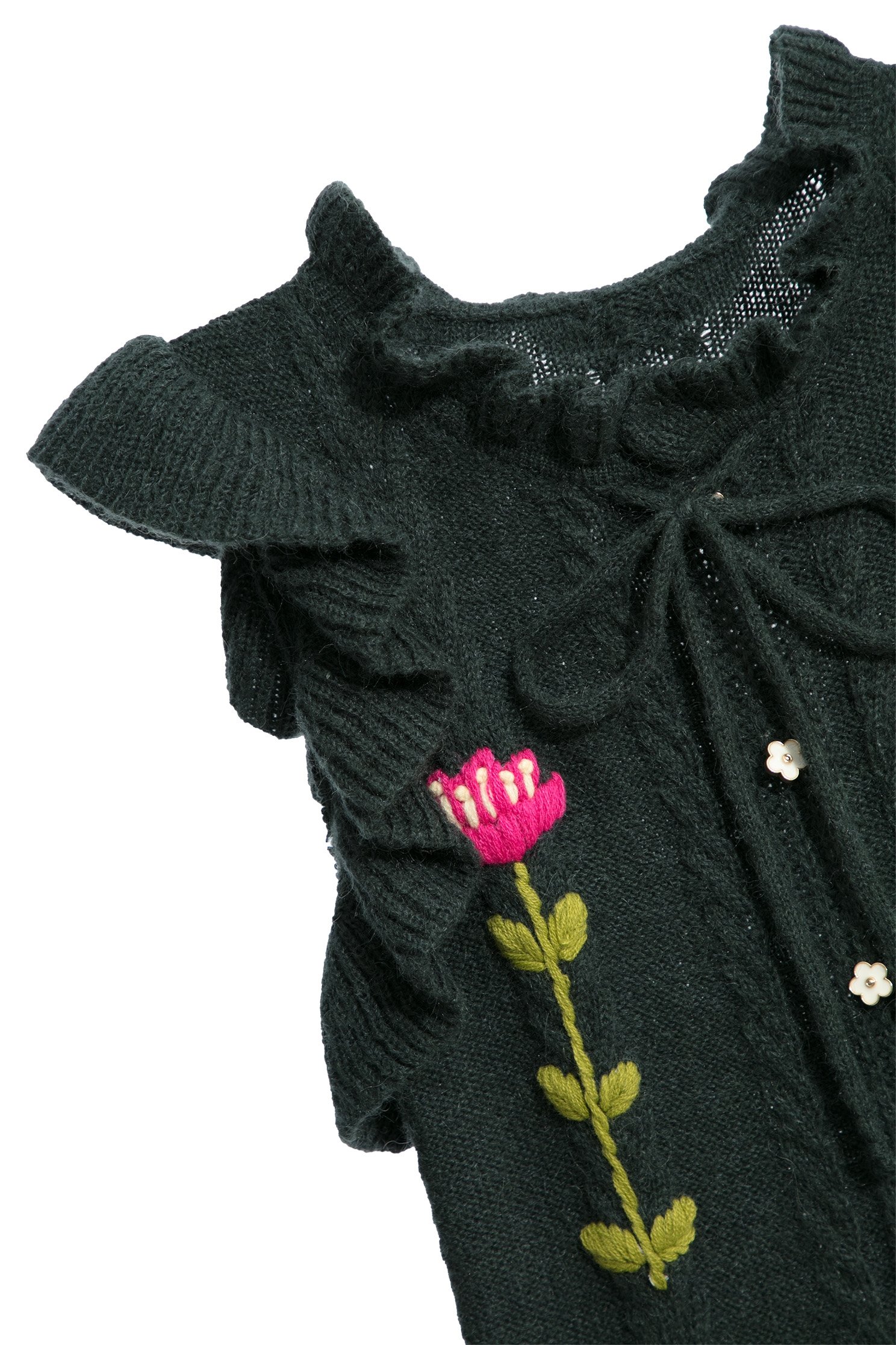 Dark Olive Green Cable Knit VestDark Olive Green Cable Knit Vest,sleeveless tops,Tops,Season (SS) Look,sleeveless tops,sleeveless tops,Knitted,Knitted tops,Knitted tops