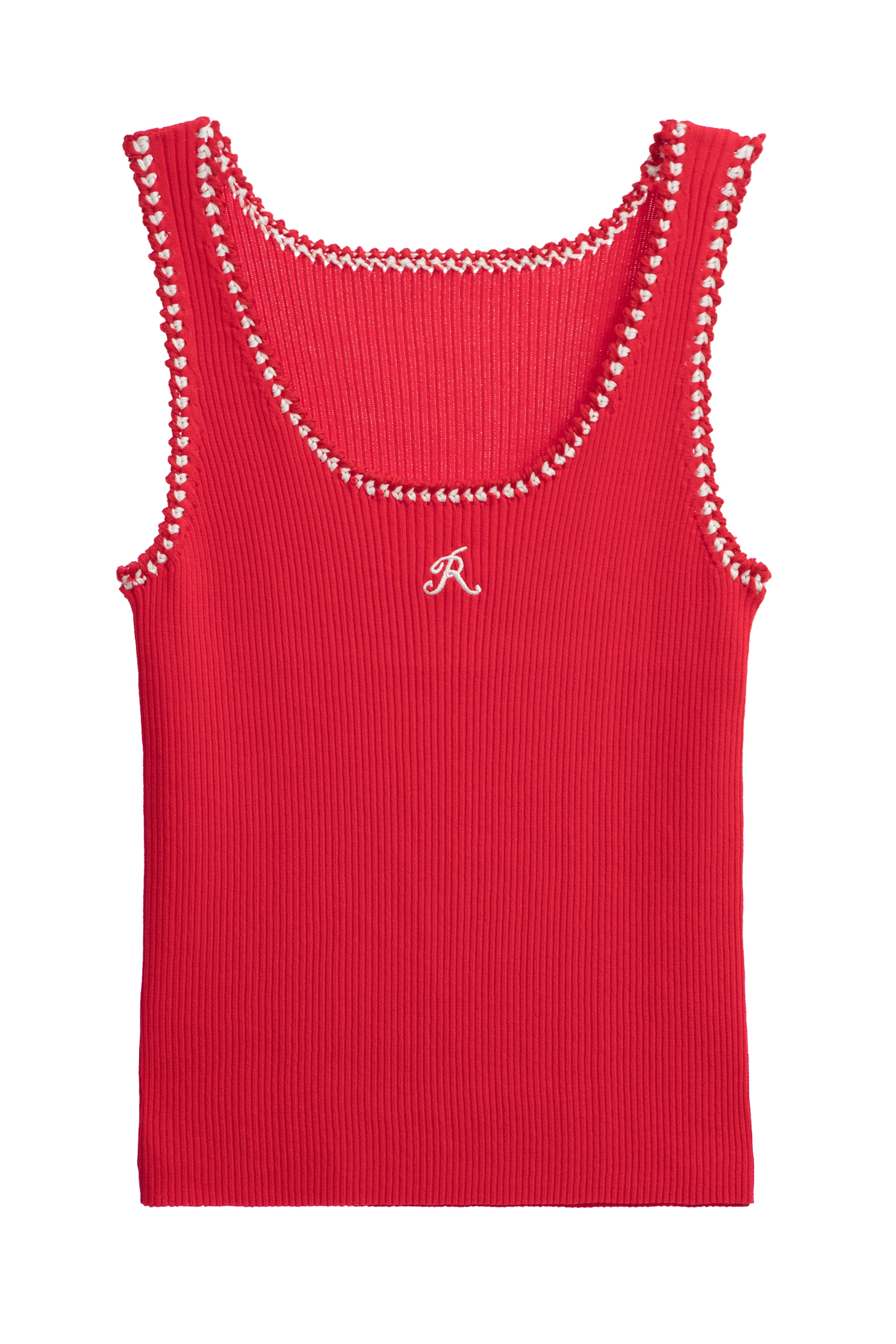 Chilli Red R Logo Tank TopChilli Red R Logo Tank Top,sleeveless tops,Season (SS) Look,Embroidered,sleeveless tops