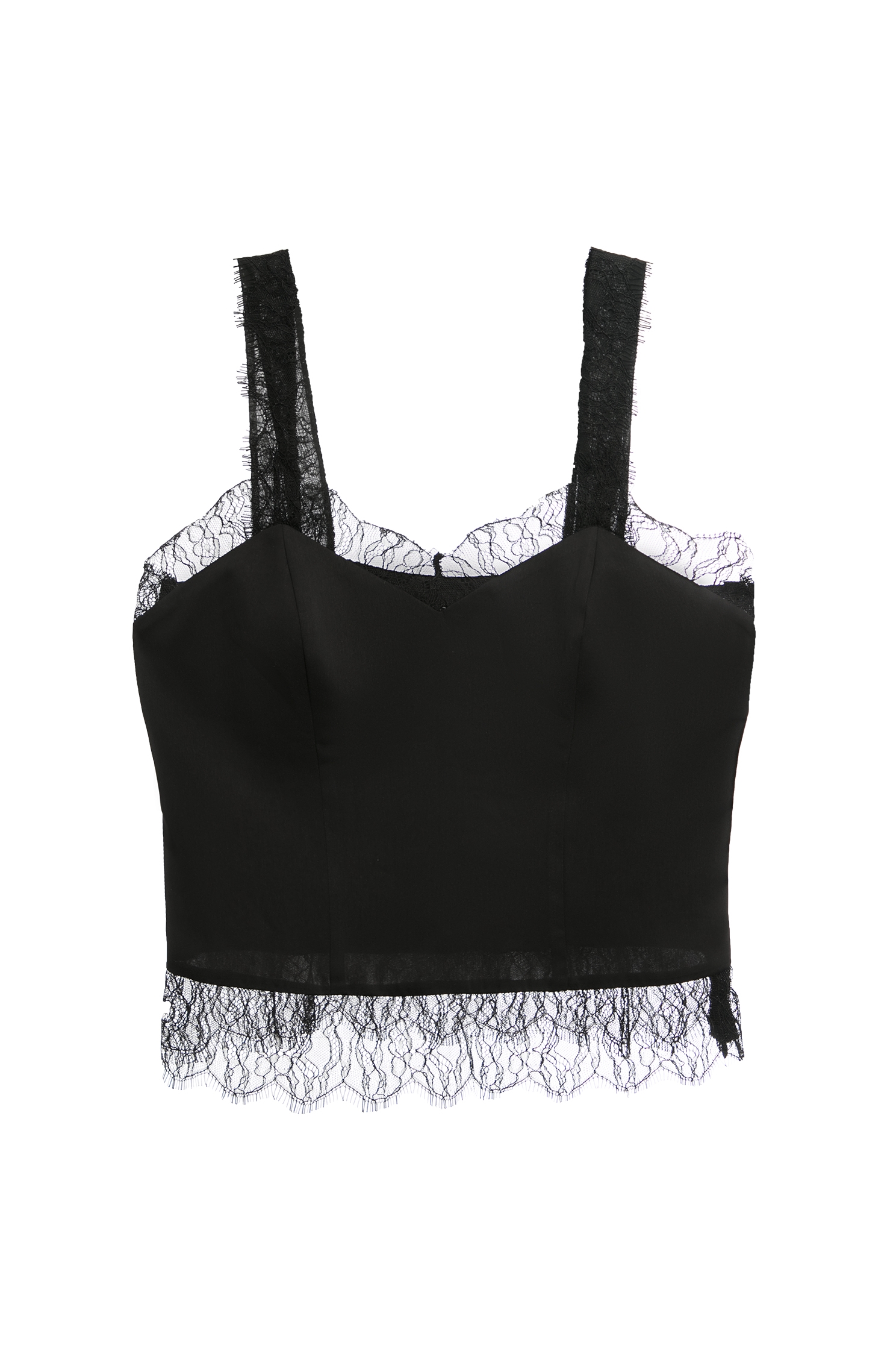 Lace Detail Black Tank TopLace Detail Black Tank Top,sleeveless tops,Season (SS) Look,sleeveless tops,Lace,Lace tops