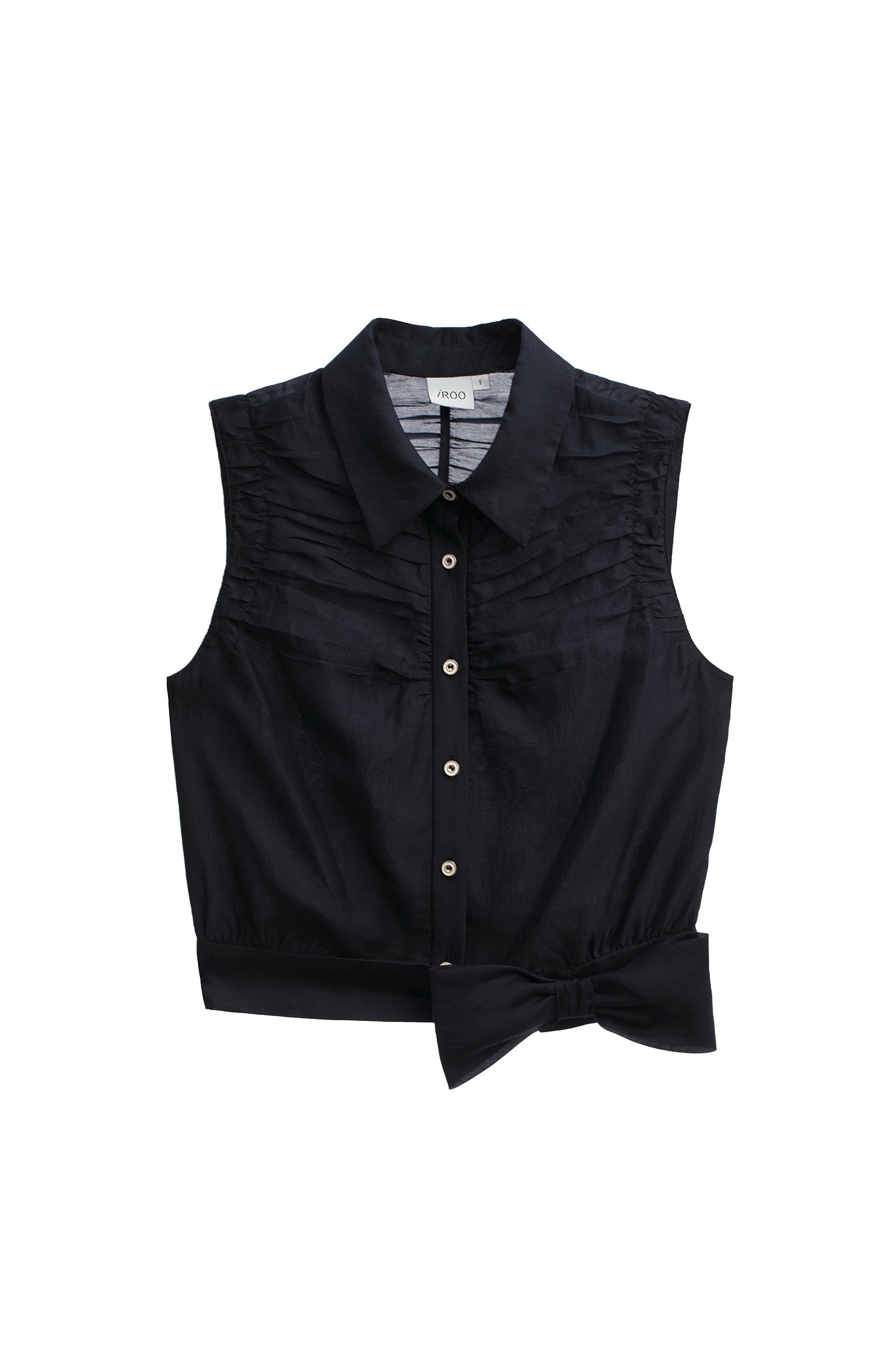 Navy Button Front VestNavy Button Front Vest,sleeveless tops,Tops,Season (SS) Look