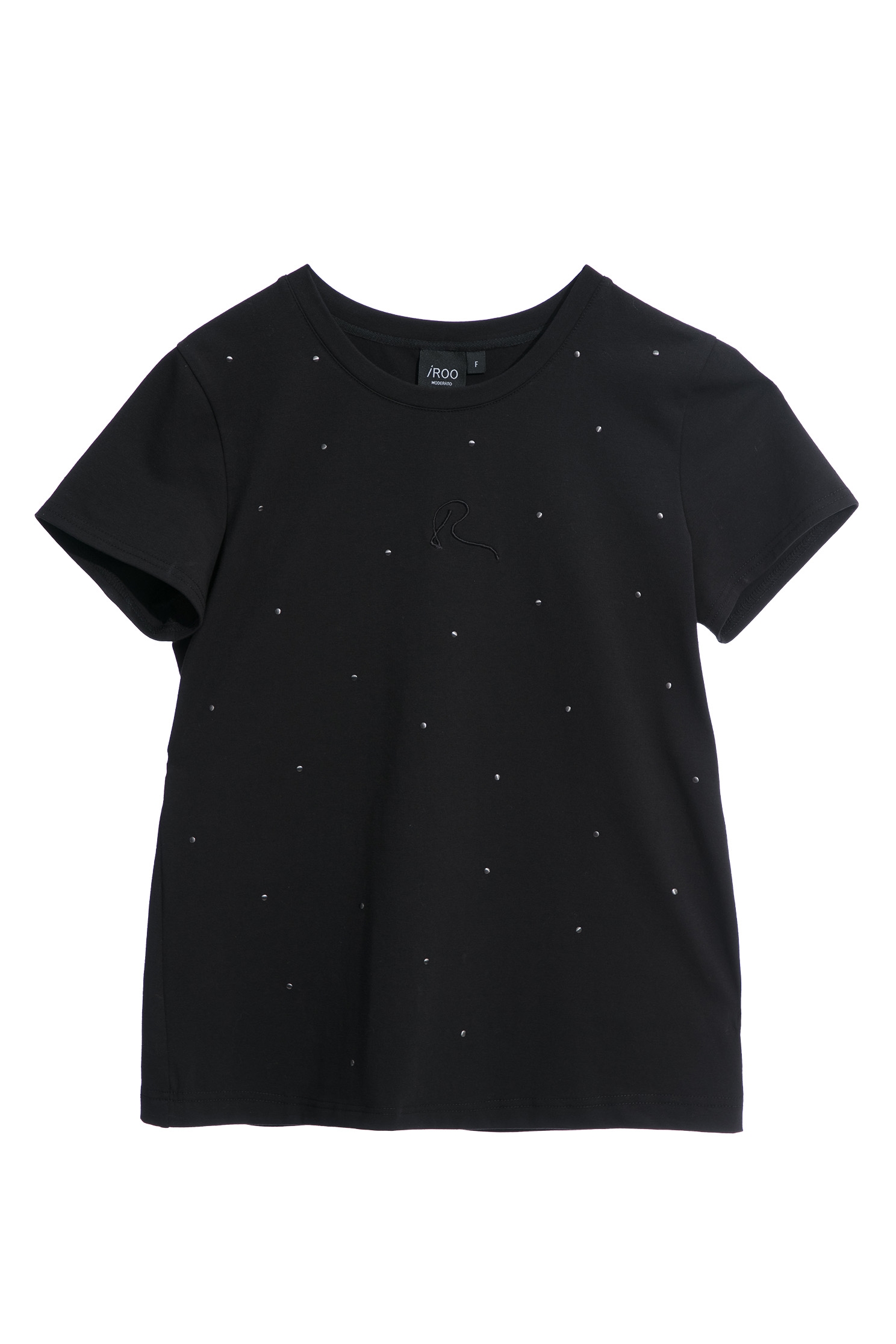 Sequin Detail Short Sleeve TeeSequin Detail Short Sleeve Tee,T-shirts,T-shirts,Tops,Season (AW) Look,Cotton