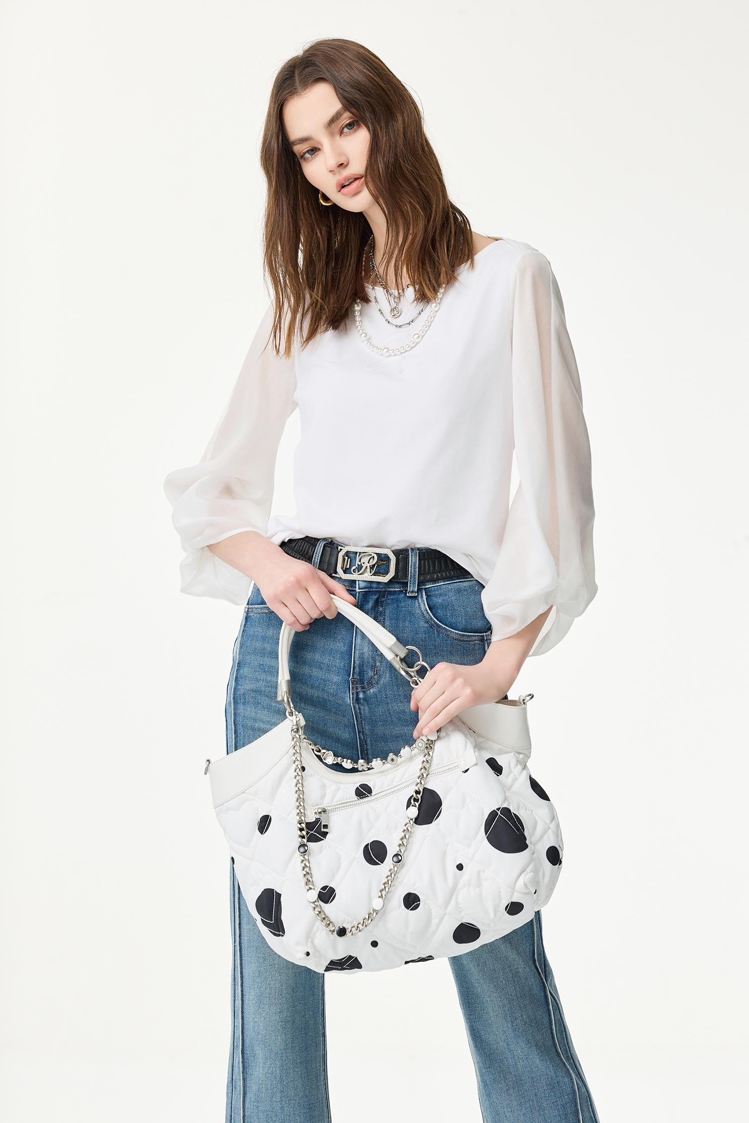 Knot Detail Long Sleeve TopKnot Detail Long Sleeve Top,Tops,Season (SS) Look,Valentine