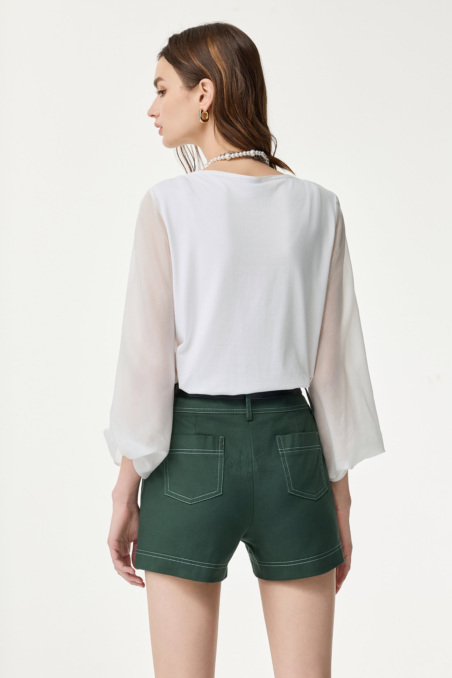 Knot Detail Long Sleeve TopKnot Detail Long Sleeve Top,Tops,Season (SS) Look,Valentine
