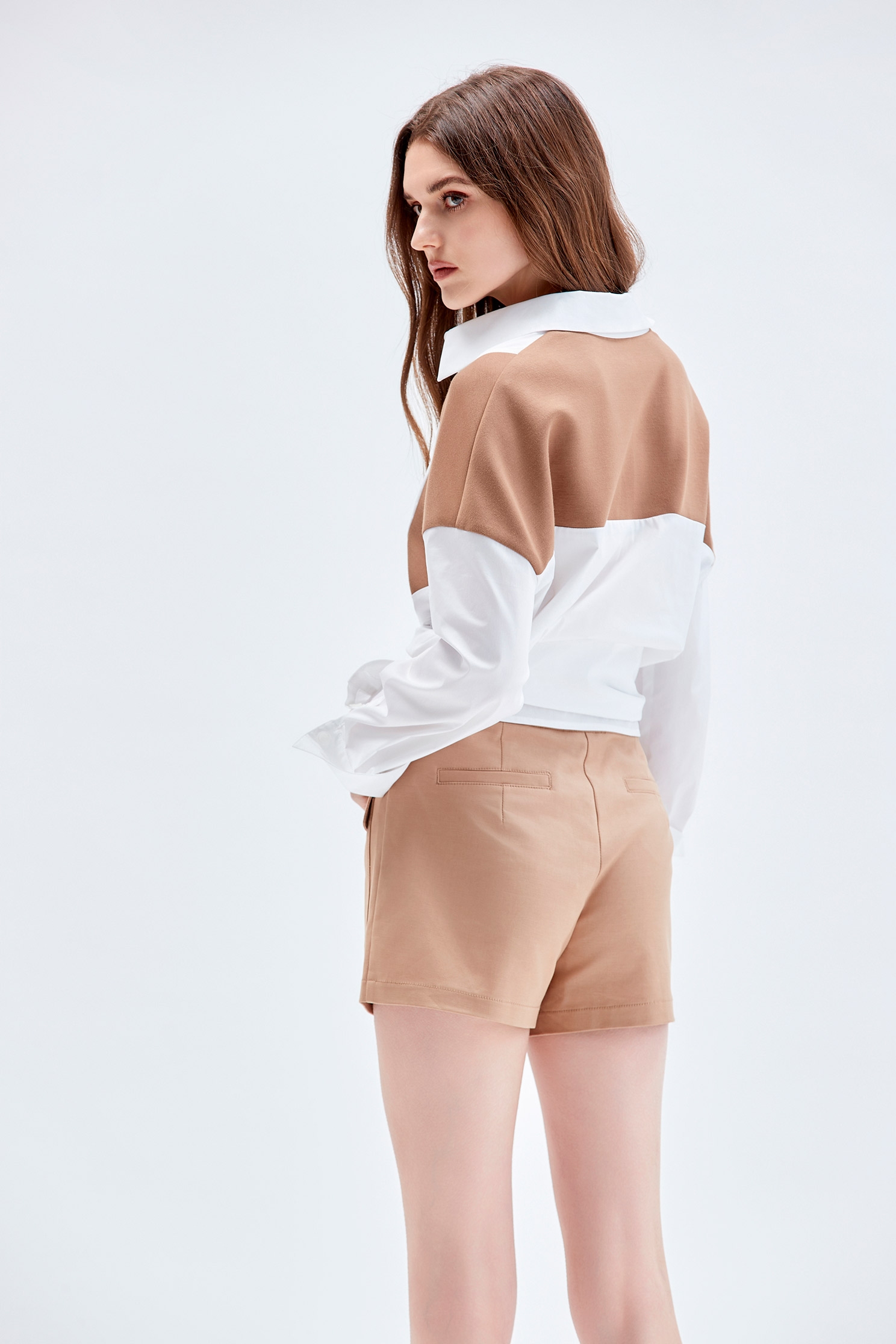 Colour Block Oversize BlouseColour Block Oversize Blouse,Season (AW) Look,Blouses