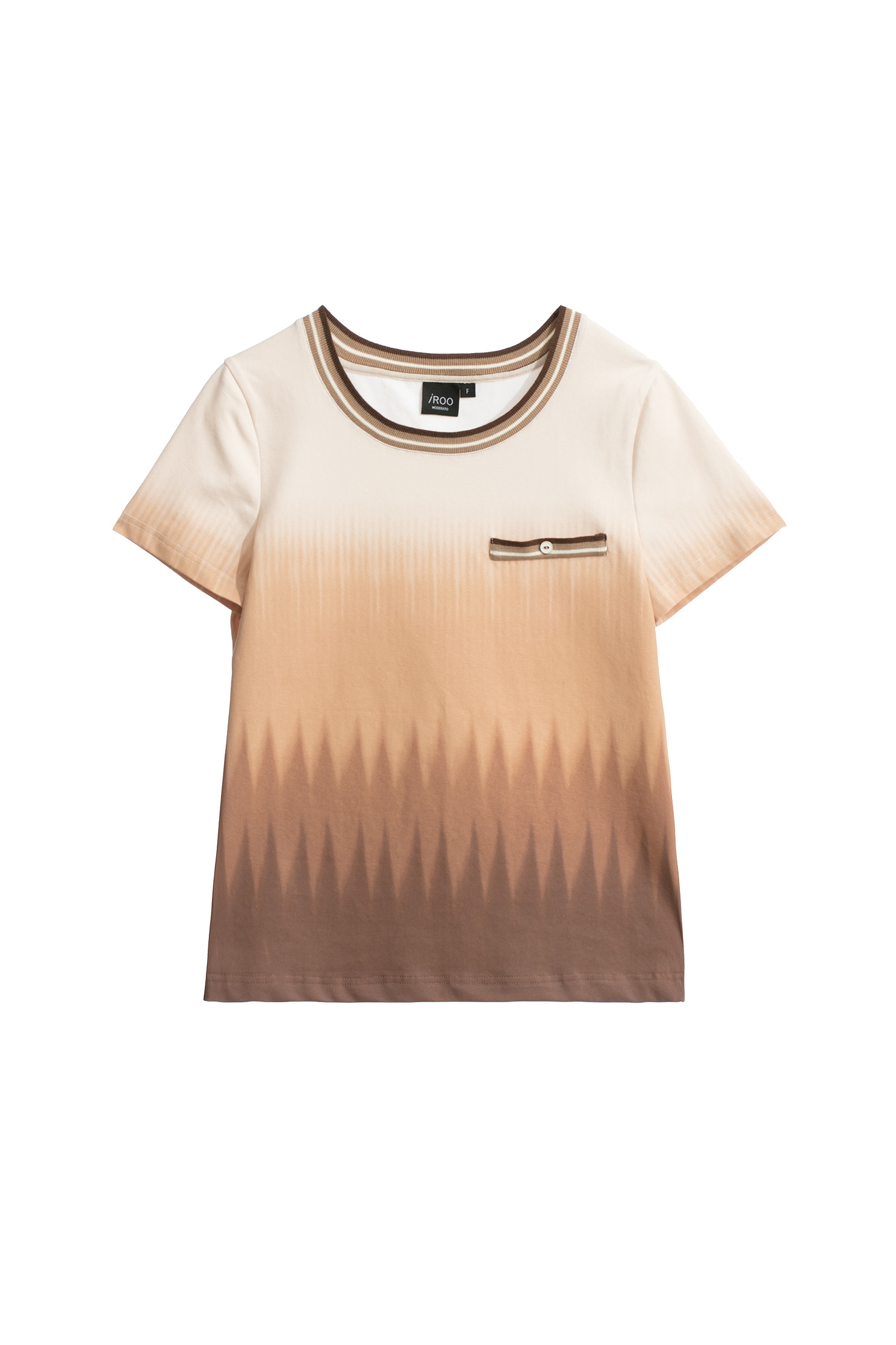 Gradient Short Sleeve TeeGradient Short Sleeve Tee,Tops,Season (AW) Look,Cotton